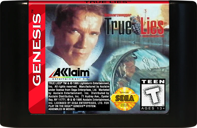 True Lies - Sega Genesis