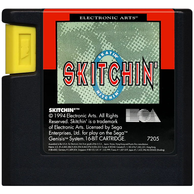 Skitchin' - Sega Genesis