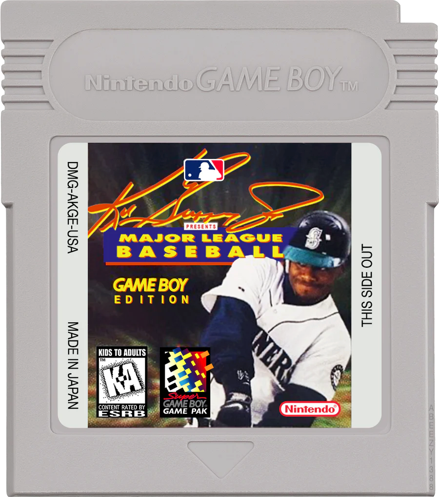Ken Griffey Jr Presents Major League Baseball - Game Boy