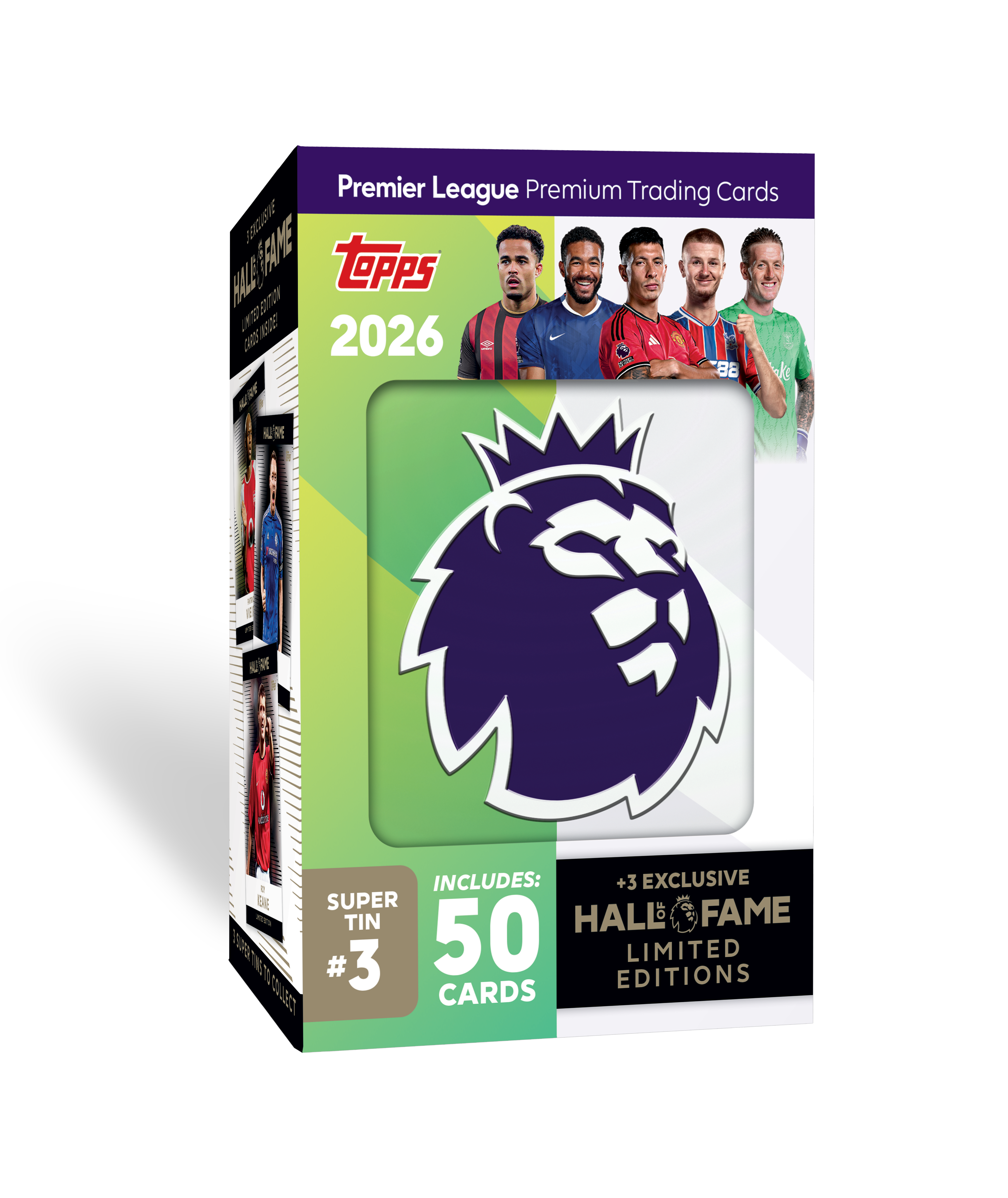 2025-26 Topps Premier League Soccer Tin (Styles May Vary)