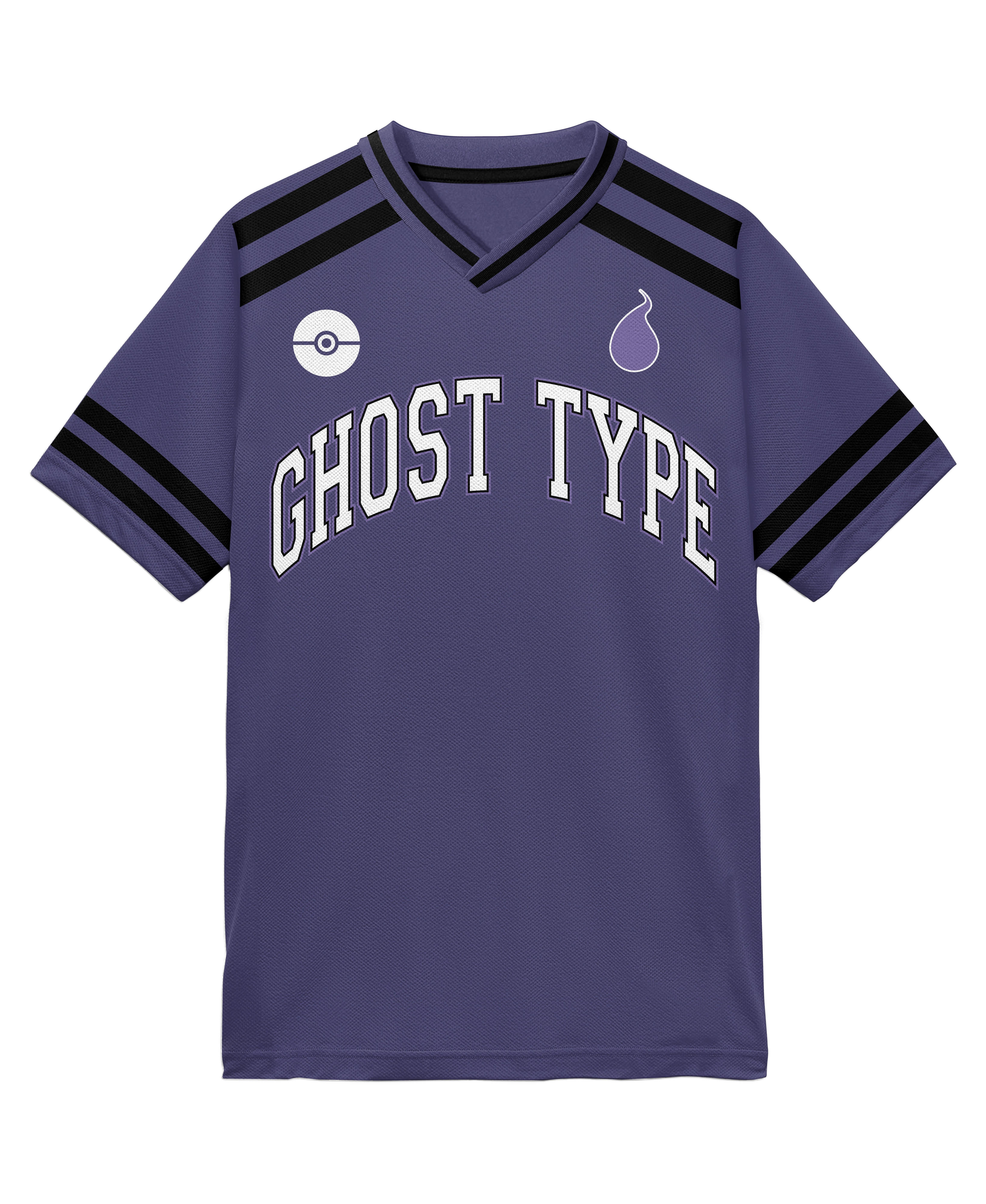 Pokemon Gengar Unisex Batting Jersey Shirt GameStop Exclusive, Size: 2XL