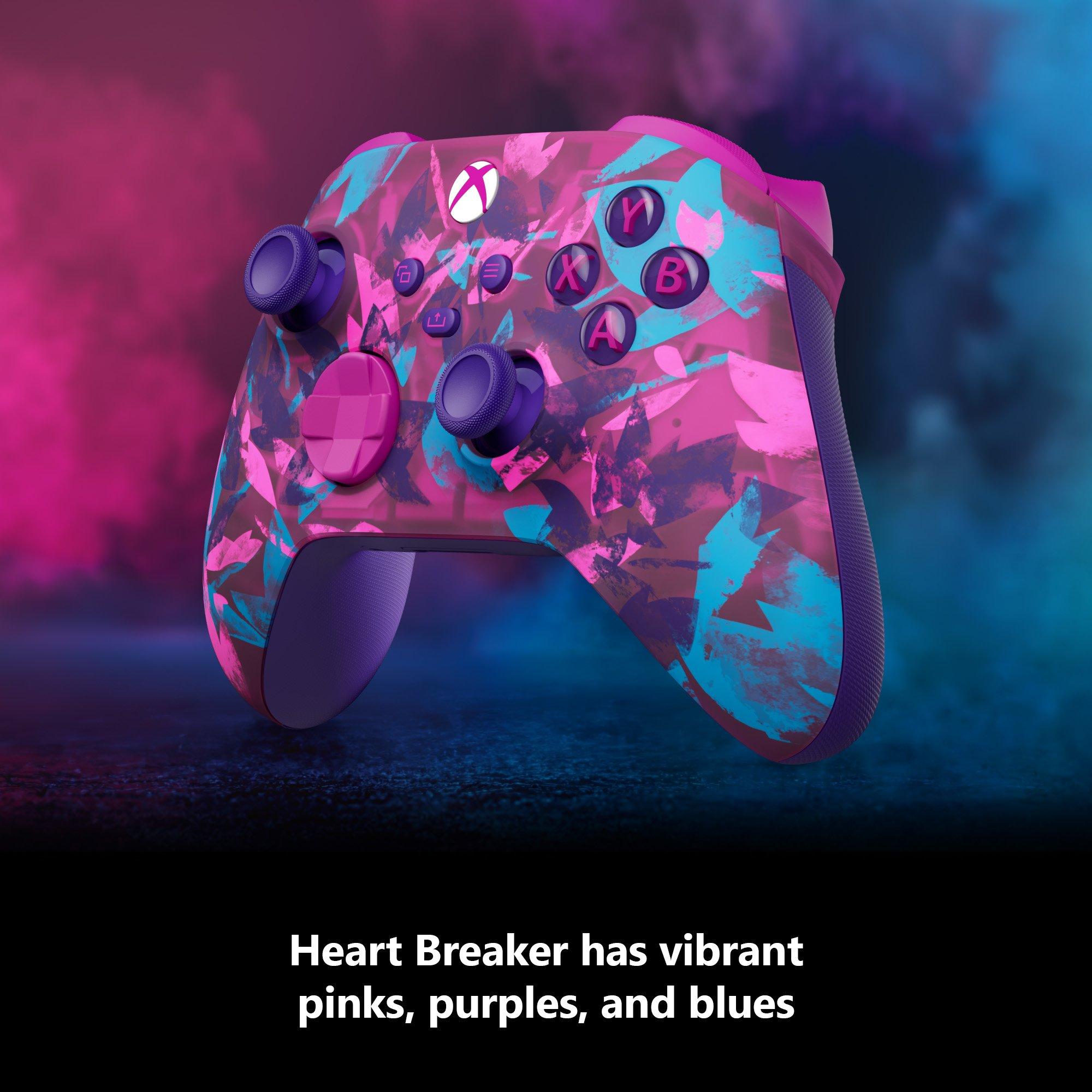 Microsoft Xbox Wireless Controller - Heart Breaker Special Edition for Xbox Series X/S, Xbox One, PCs, and Cloud-Enabled Devices