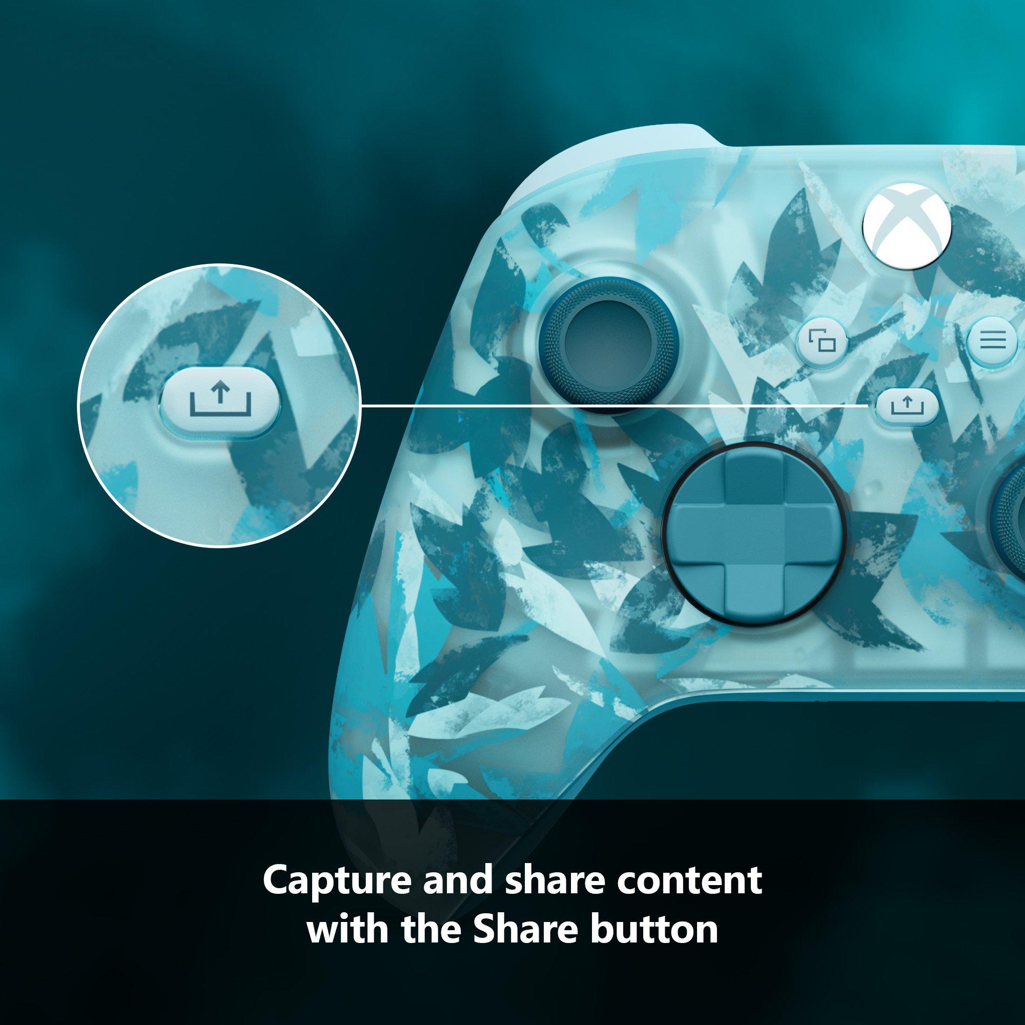 Microsoft Xbox Wireless Controller - Ice Breaker Special Edition for Xbox Series X/S, Xbox One, PCs, and Cloud-Enabled Devices