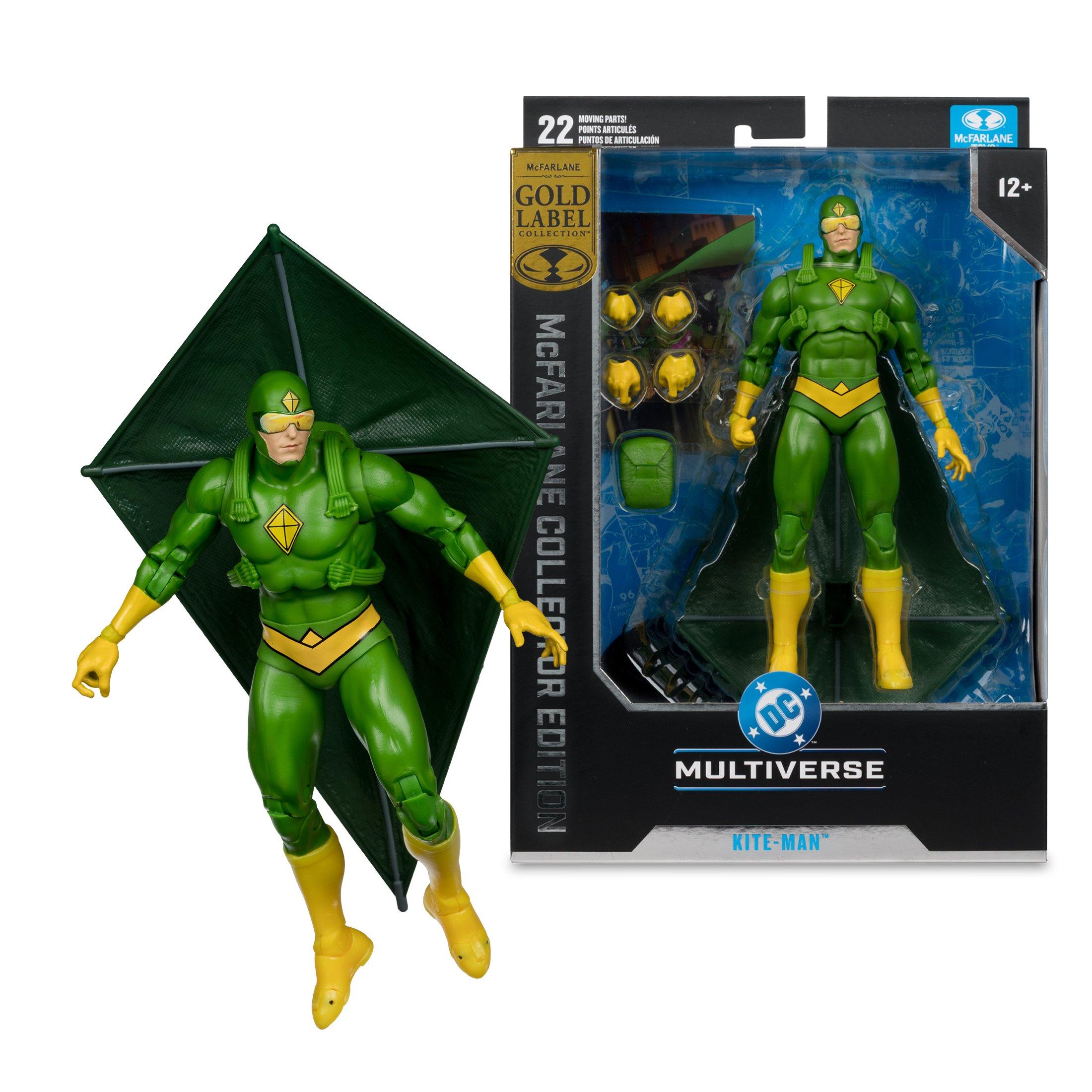 McFarlane Toys DC Multiverse Collector Edition Kite Man (Gold Label) 7-in Action Figure