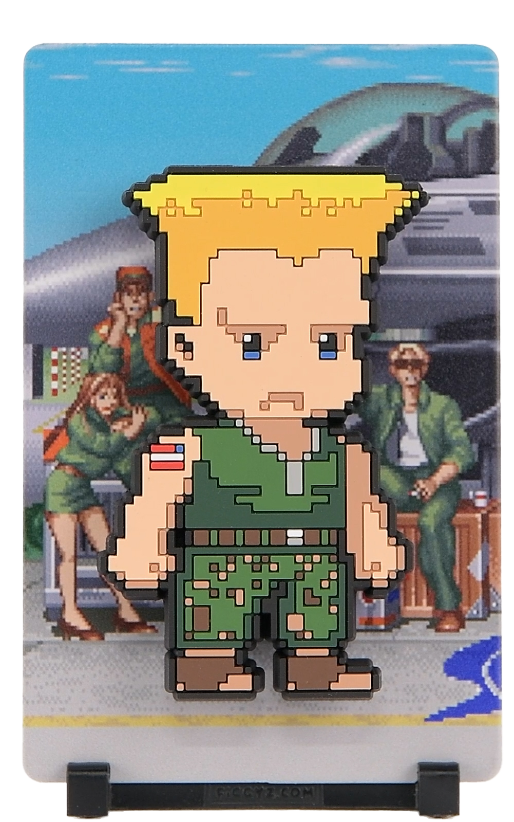 First 4 Figures FiGGYZ Street Fighter 2 Guile Pop Magnet Collectible Figure