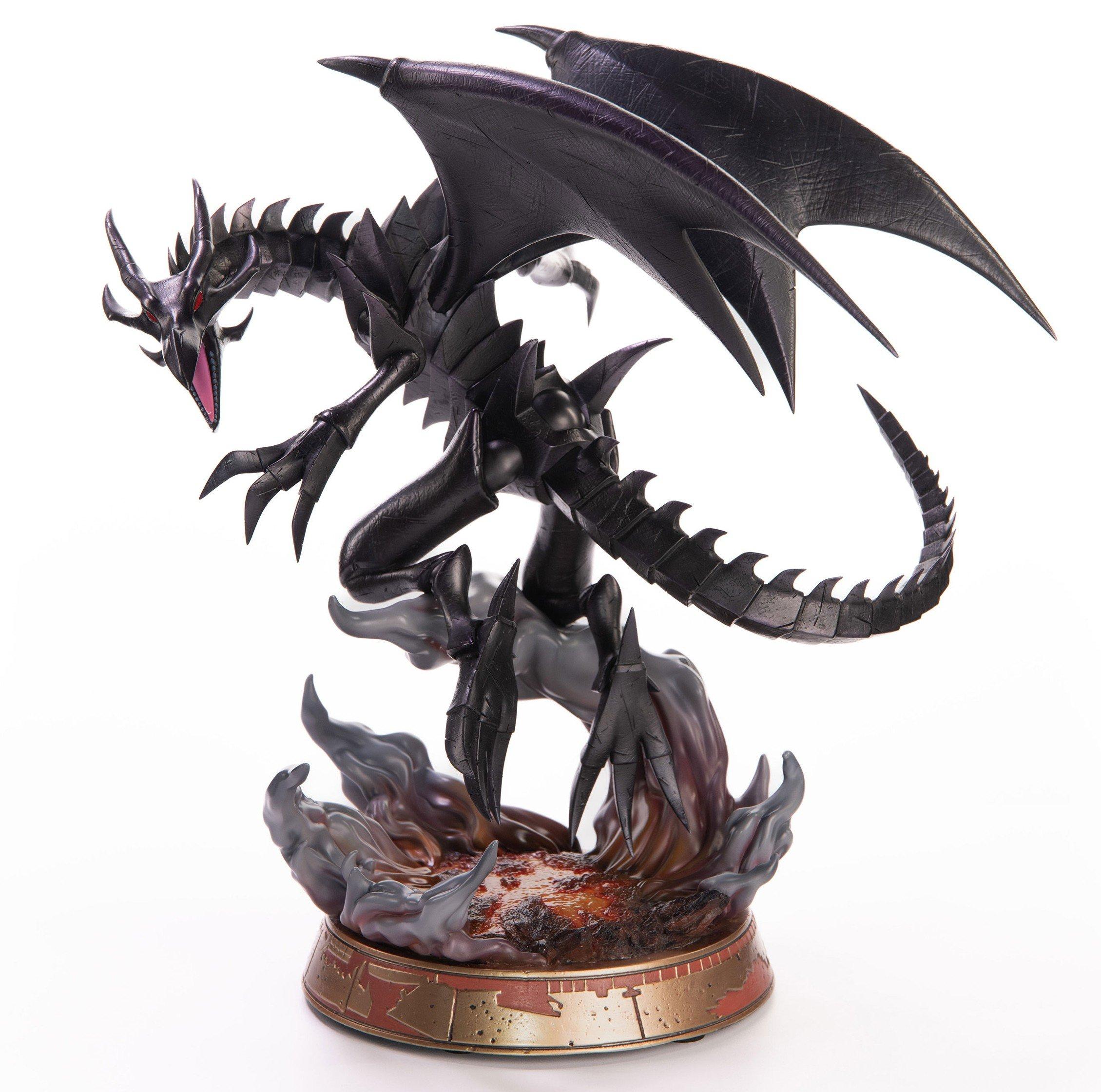 Yu-Gi-Oh! Red-Eyes Black Dragon (Black Edition) 13-in Statue