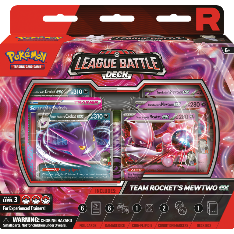 Pokemon Trading Card Game: Team Rocket Mewtwo ex League Battle