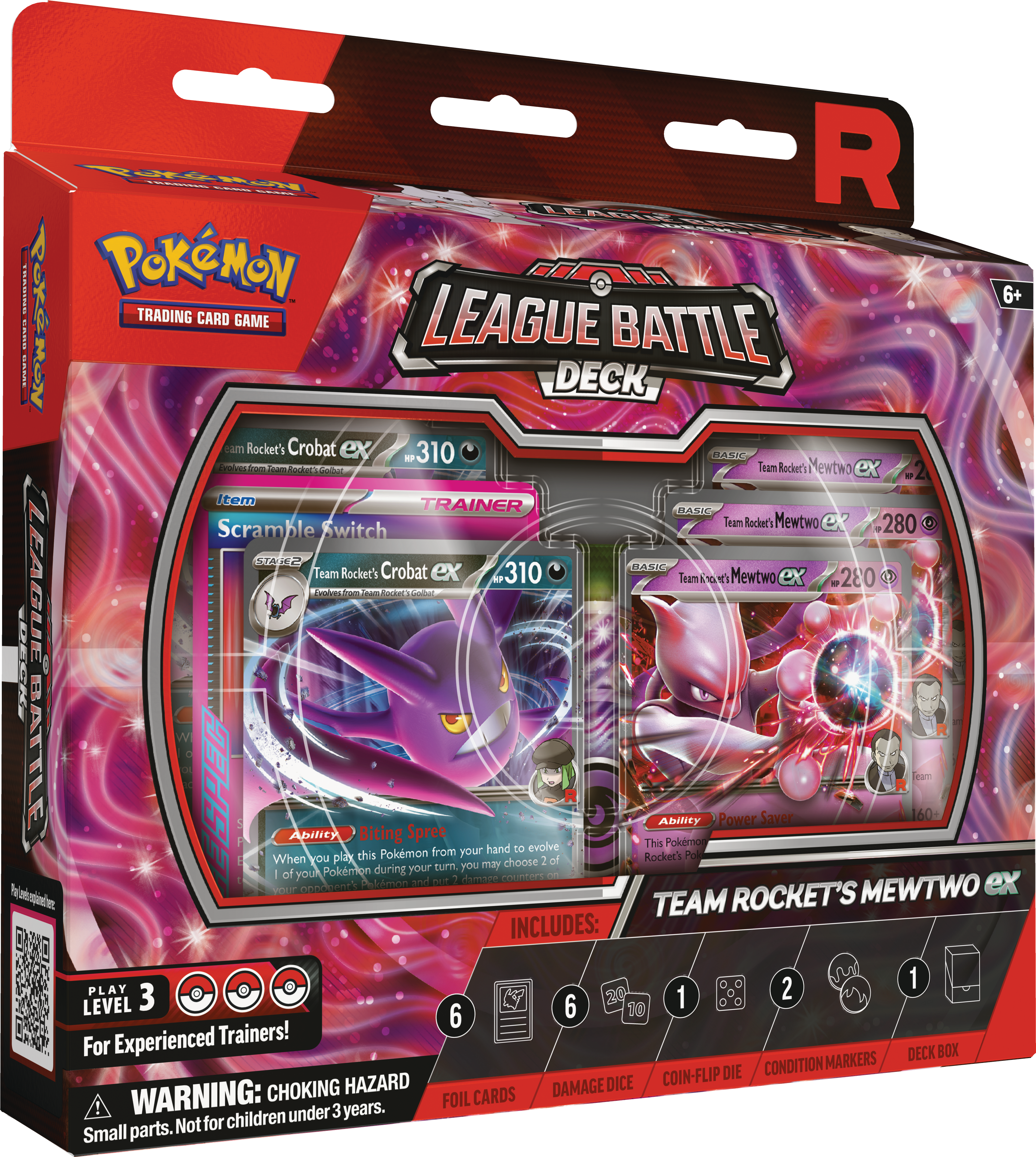 Pokemon Trading Card Game: Team Rocket Mewtwo ex League Battle Deck