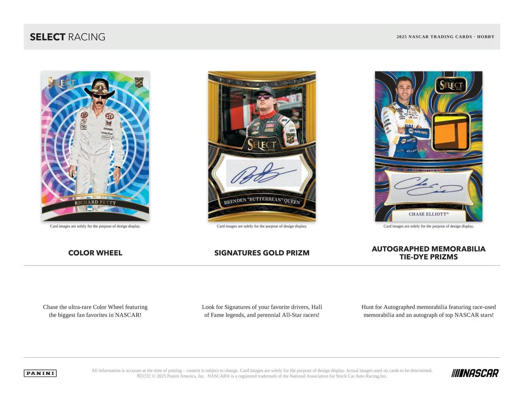 2025 Panini Select Racing NASCAR Blaster Box