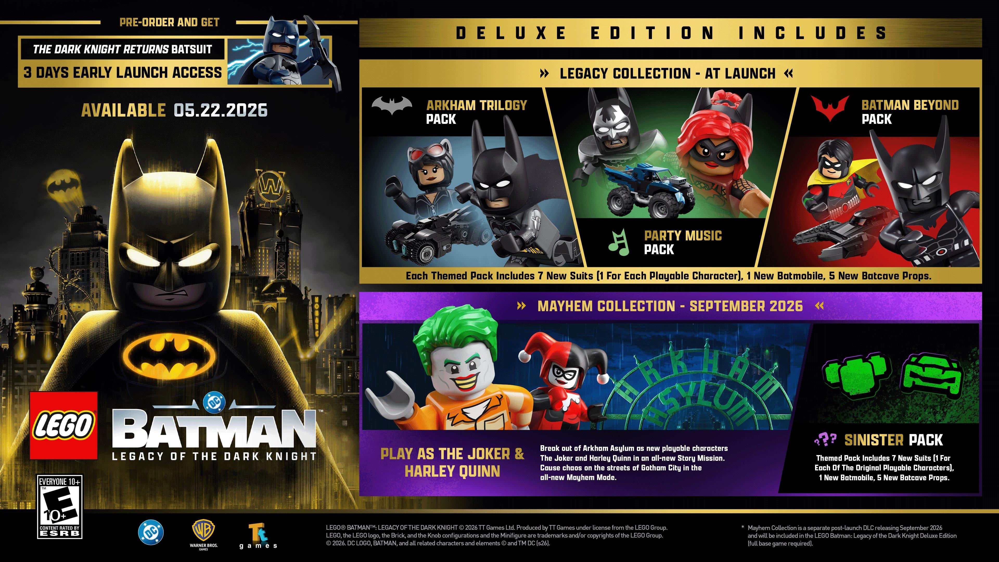 LEGO Batman: Legacy of the Dark Knight Deluxe Edition - Xbox Series X