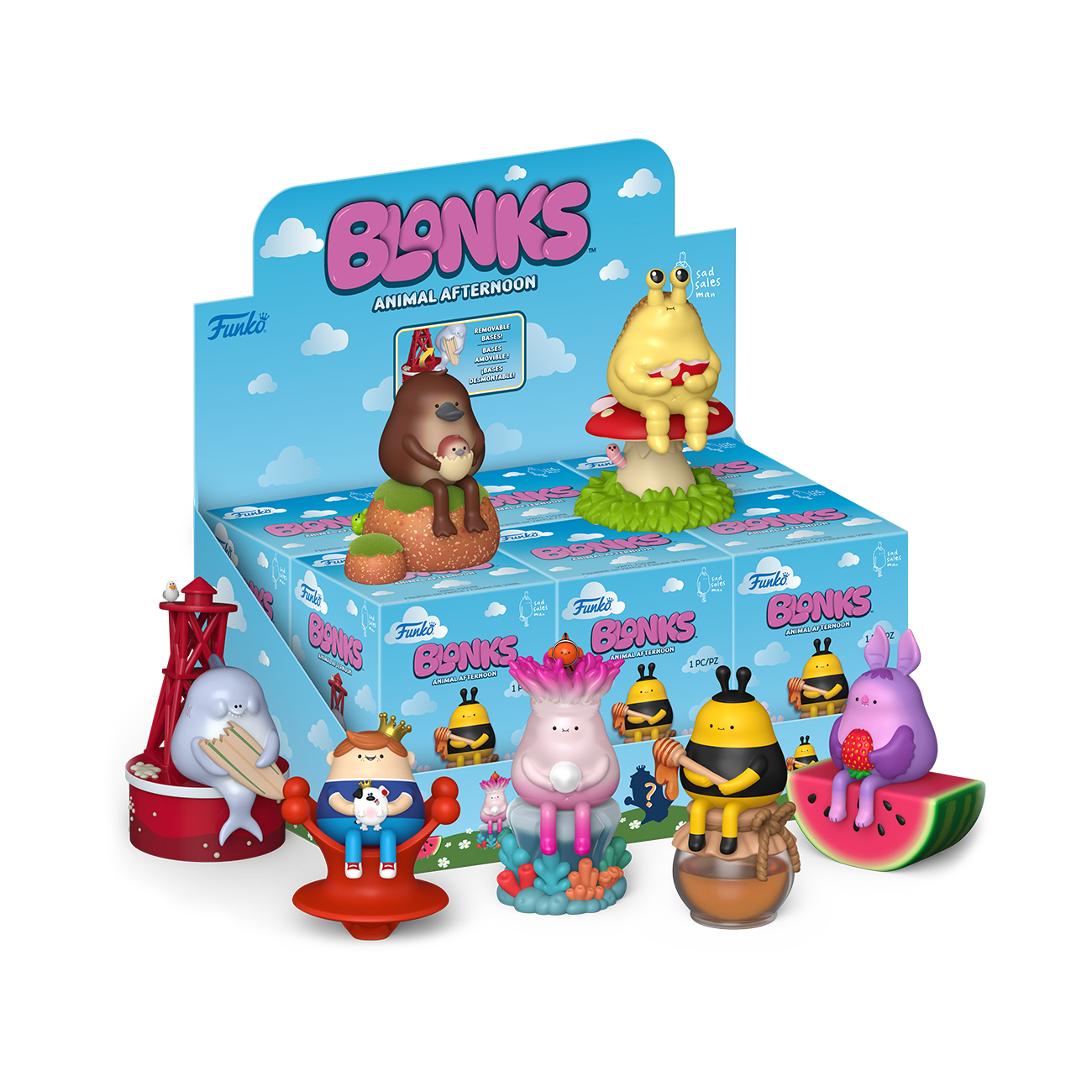 Funko Premium Blonks: Animal Afternoon Vinyl Figure Blind Box (Styles May Vary)