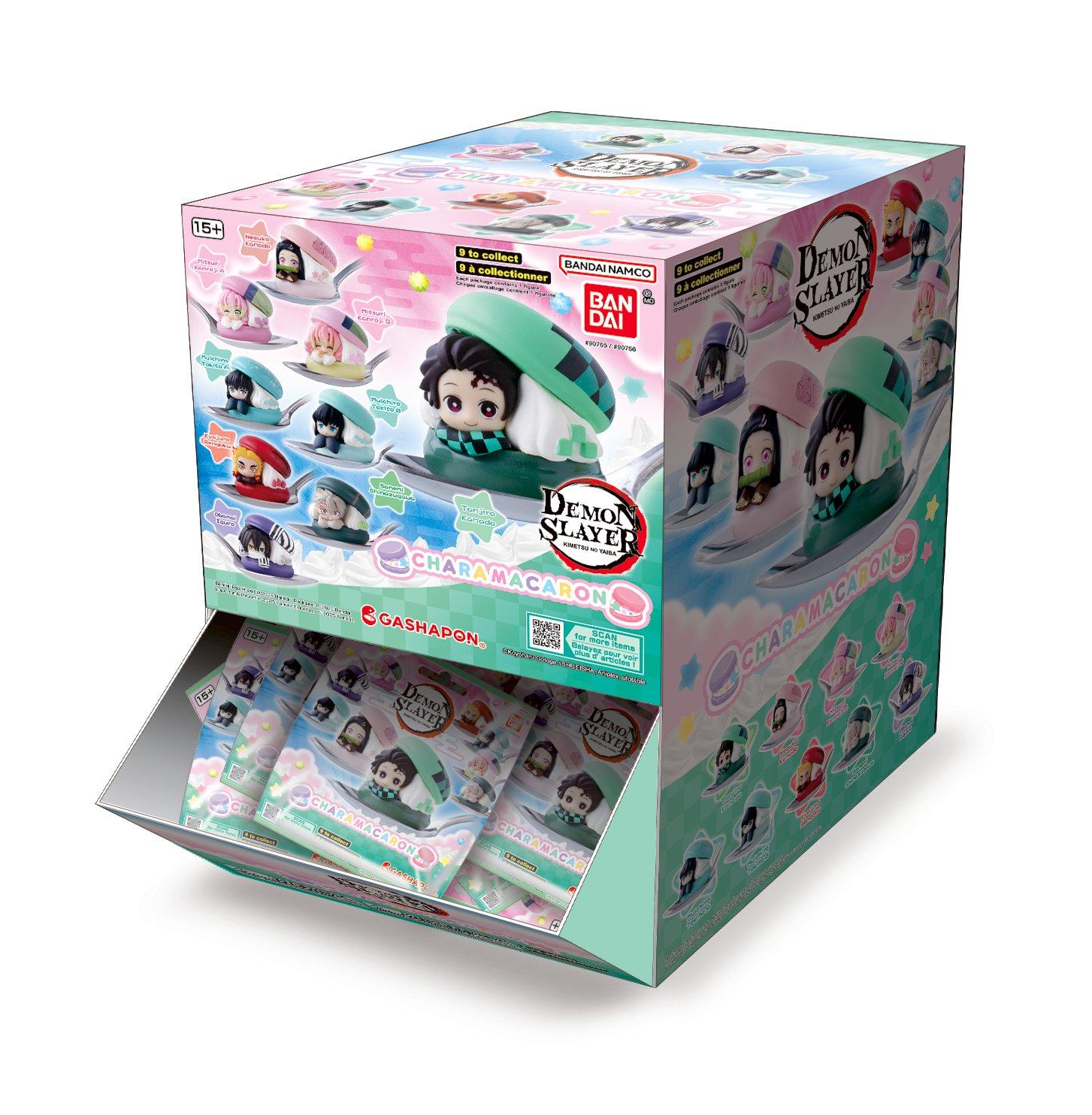 Bandai Demon Slayer Chara Macaron Blind Pack (Styles May Vary)