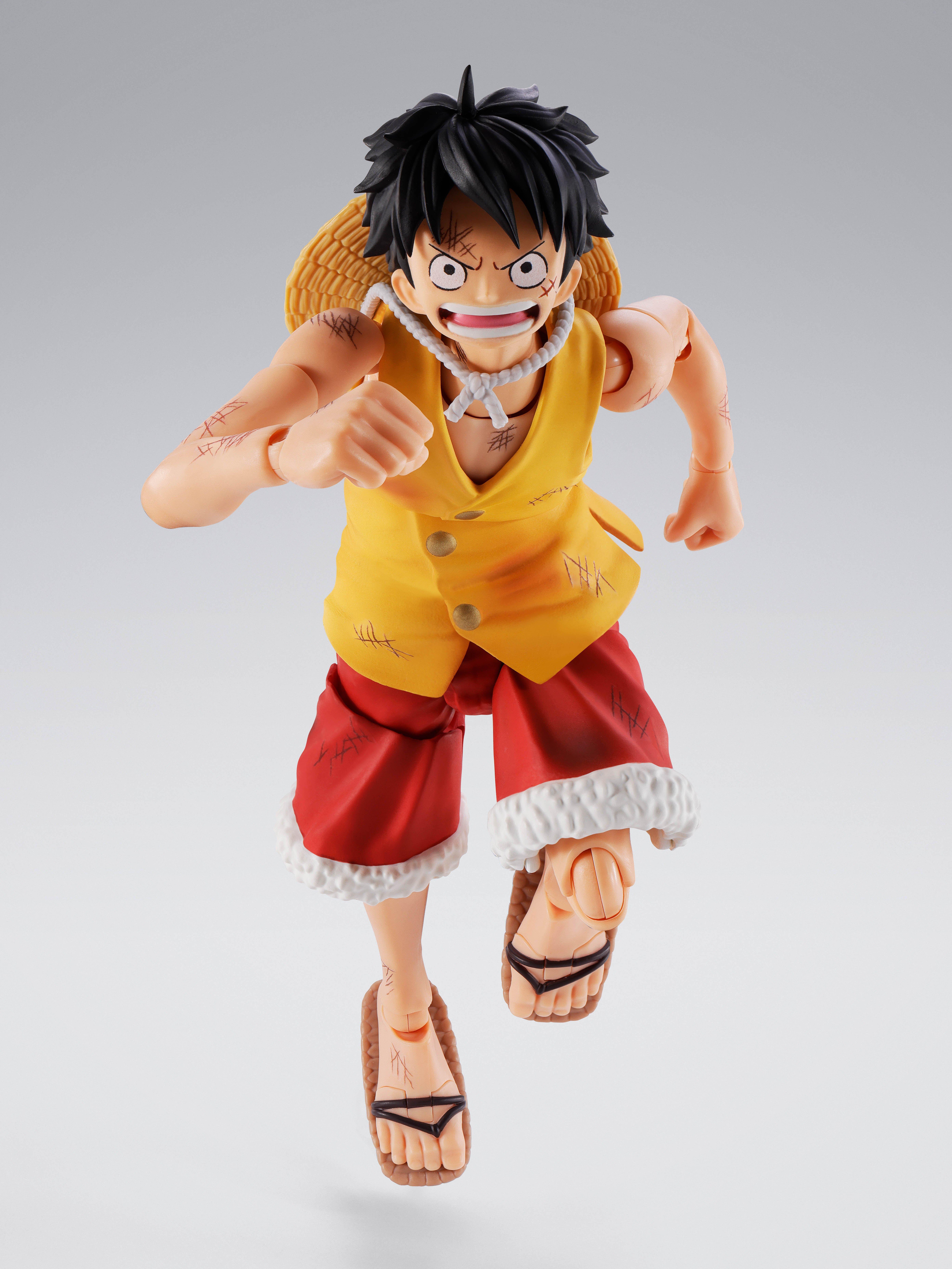 Tamashii Nations S.H. Figuarts One Piece Monkey D Luffy Summit War of Marineford Figure