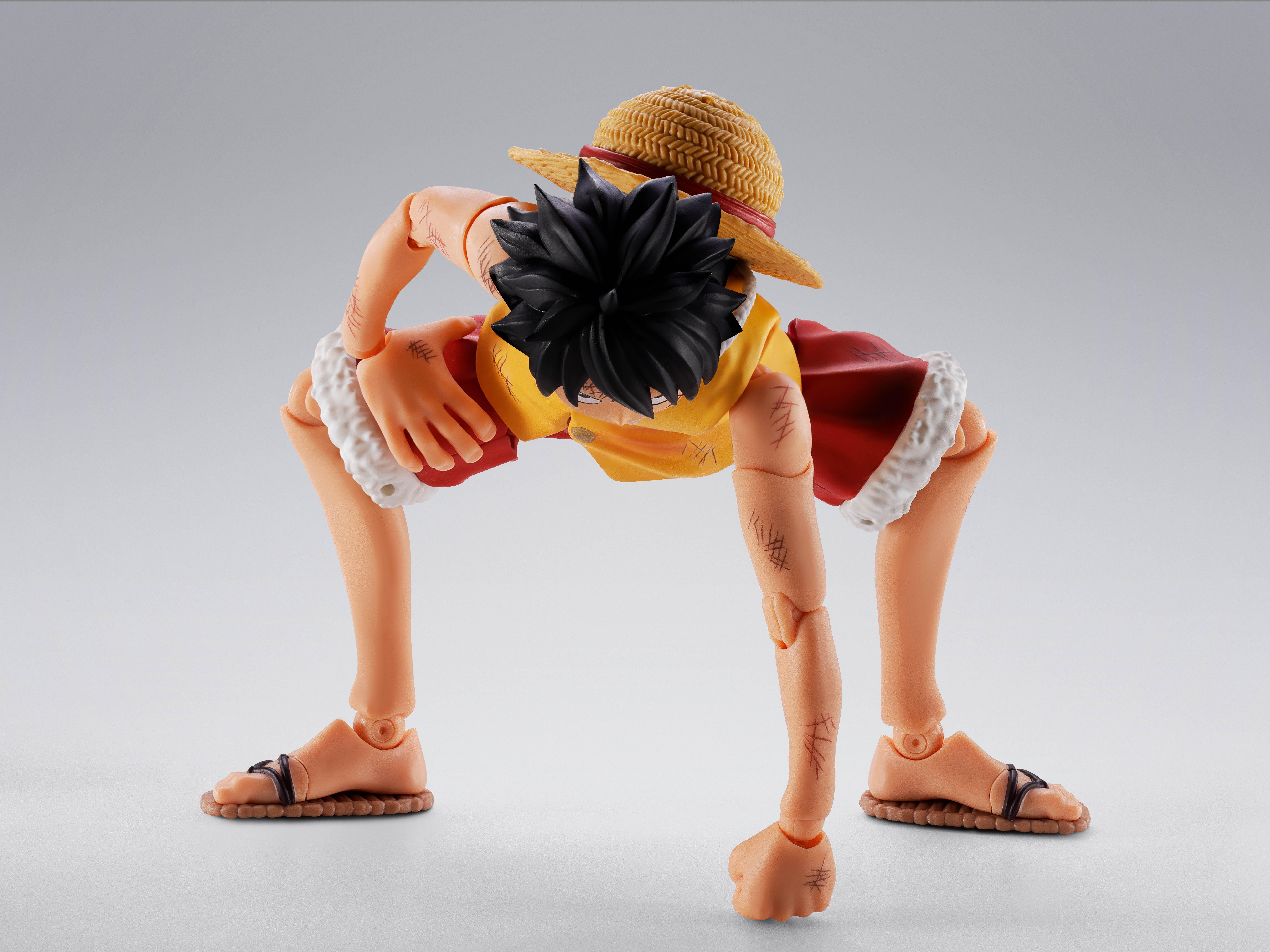 Tamashii Nations S.H. Figuarts One Piece Monkey D Luffy Summit War of Marineford Figure