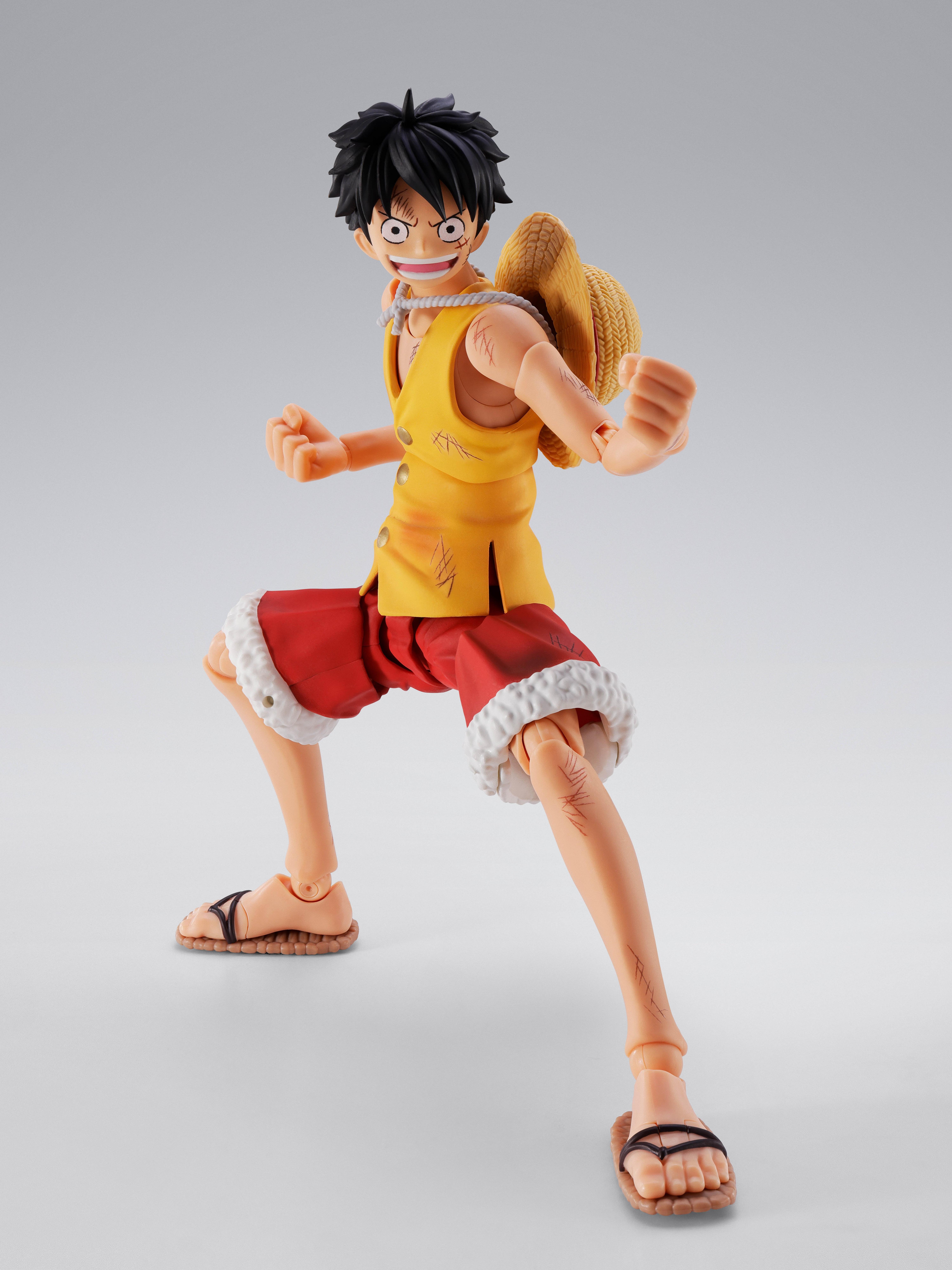 Tamashii Nations S.H. Figuarts One Piece Monkey D Luffy Summit War of Marineford Figure
