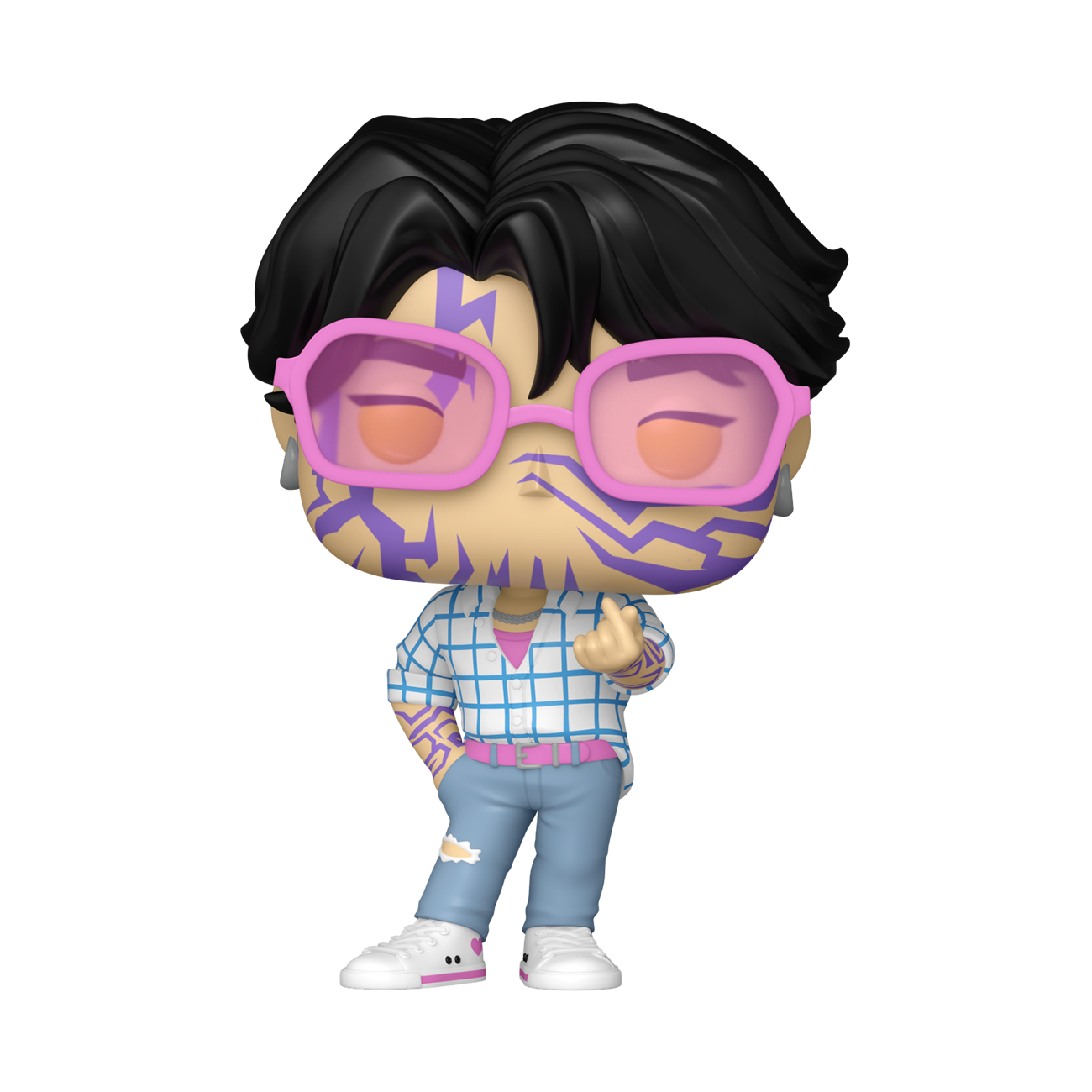 Funko POP! Animation: KPop Demon Hunters Jinu (or Chase) 4.2-in Vinyl Figure