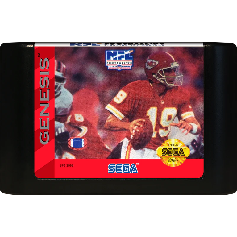 NFL Football '94 Starring Joe Montana - Sega Genesis