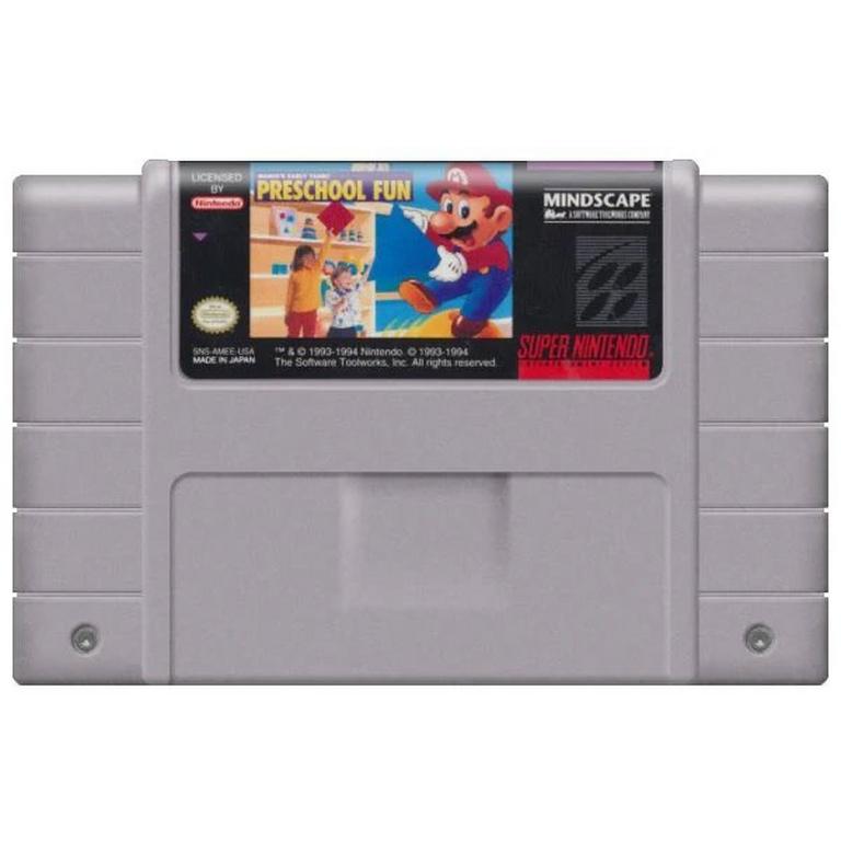 Mario's Early Years Preschool Fun - Super Nintendo (SNES)
