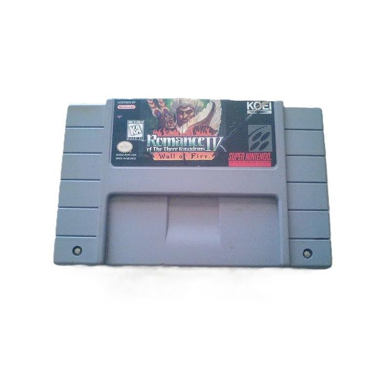 Romance of the Three Kingdoms IV Wall of Fire - Super Nintendo (SNES)