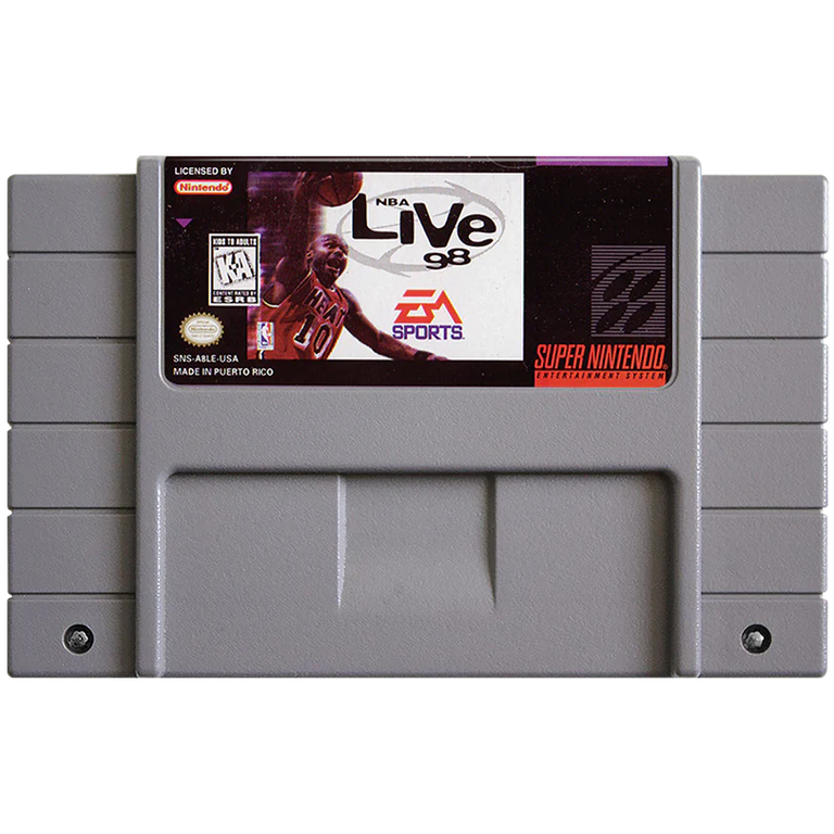 NBA Live 98 - Super Nintendo (SNES)