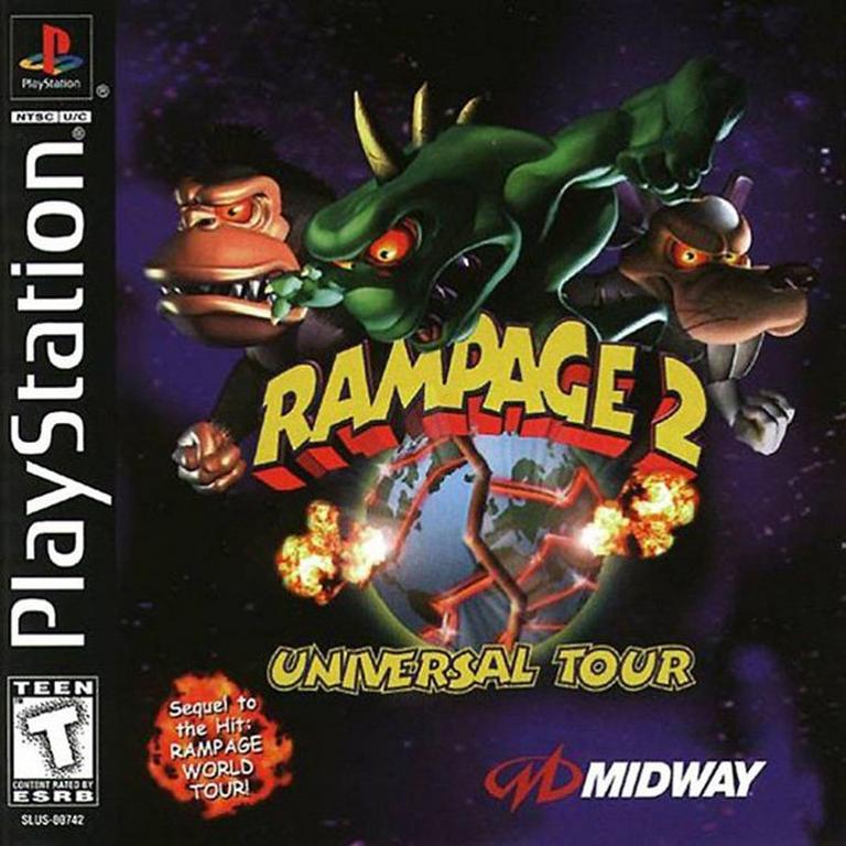 Rampage 2: Universal Tour - PlayStation 1