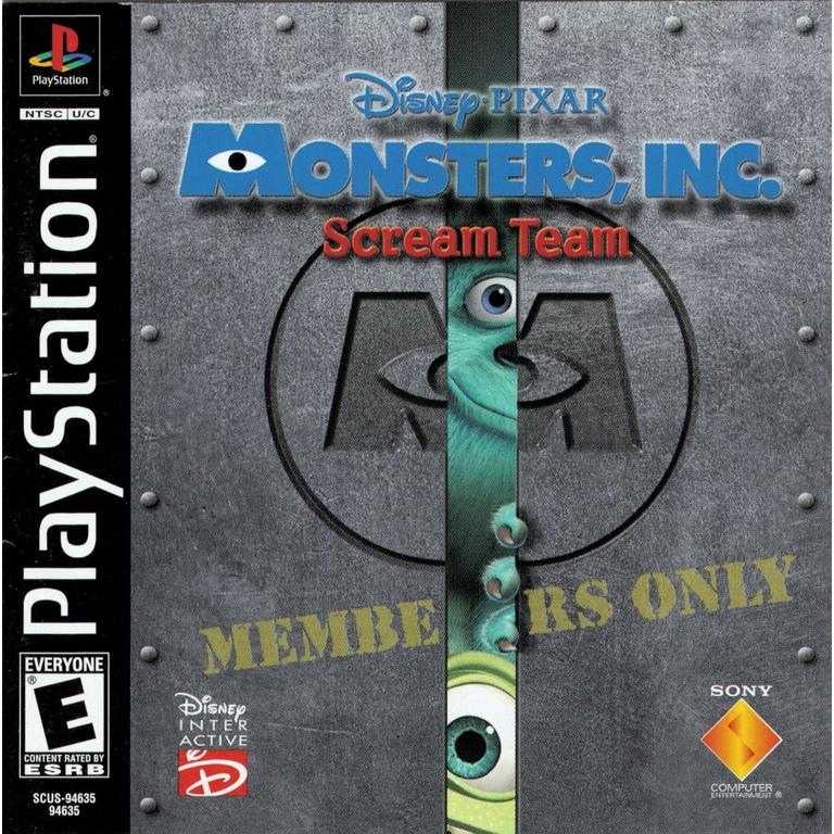 Monsters, Inc: Scream Team - PlayStation 1