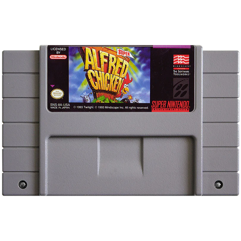 Super Alfred Chicken - Super Nintendo (SNES)