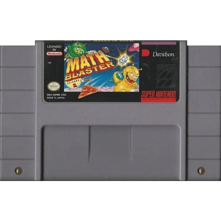 Math Blaster Episode 1 - Super Nintendo (SNES)