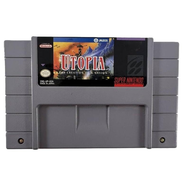 Utopia The Creation of a Nation - Super Nintendo (SNES)