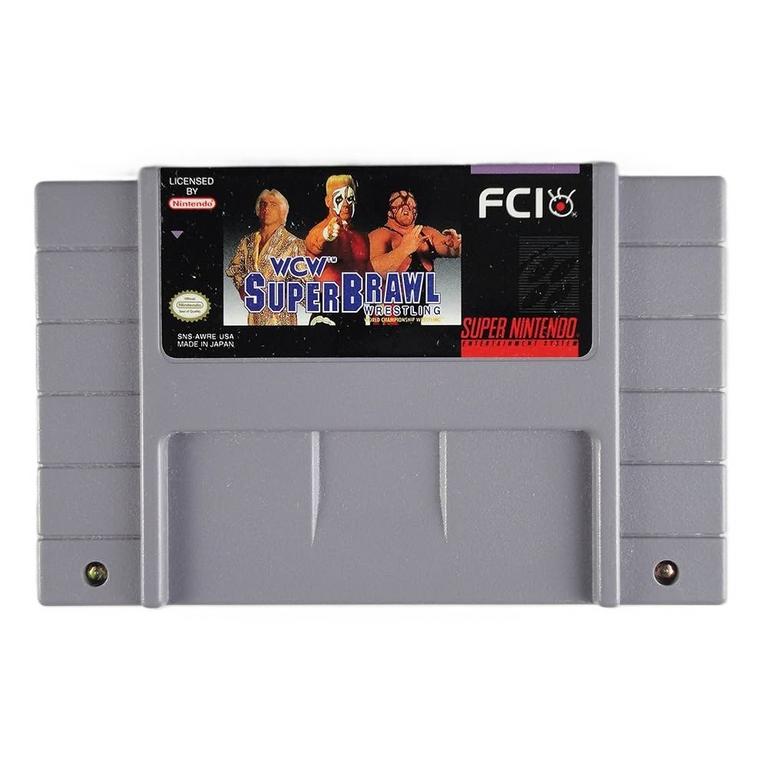 WCW Superbrawl Wrestling - Super Nintendo (SNES)