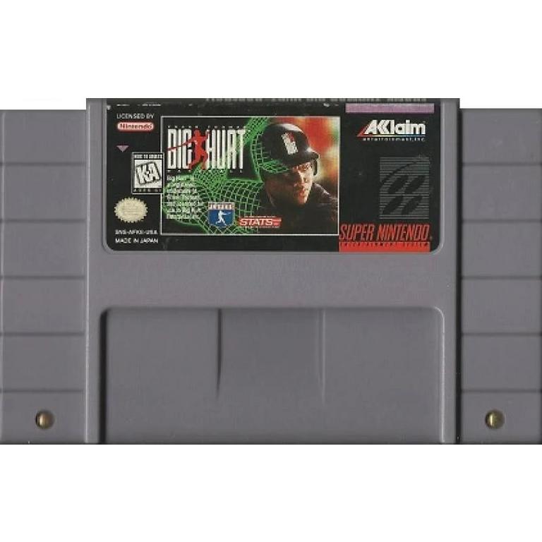 Frank Thomas Big Hurt Baseball - Super Nintendo (SNES)