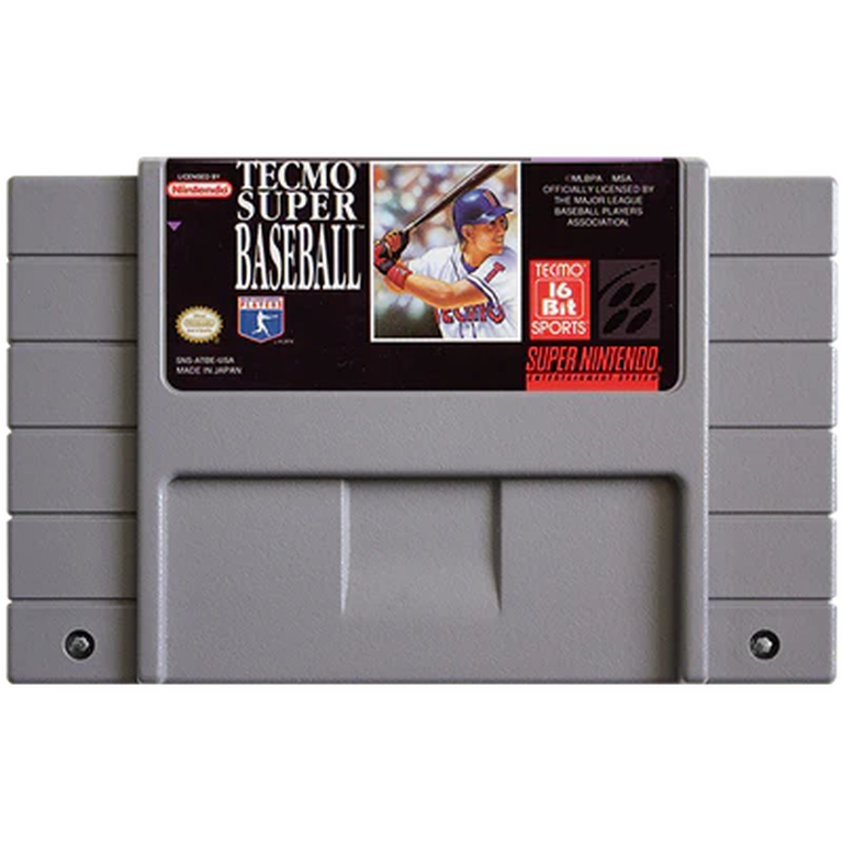 Tecmo Super Baseball - Super Nintendo (SNES)