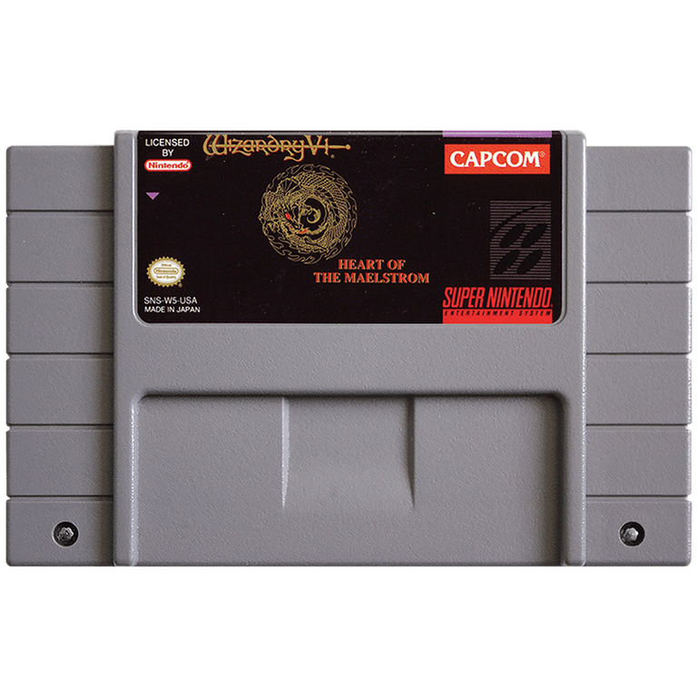 Wizardry V Heart of the Maelstrom - Super Nintendo (SNES)