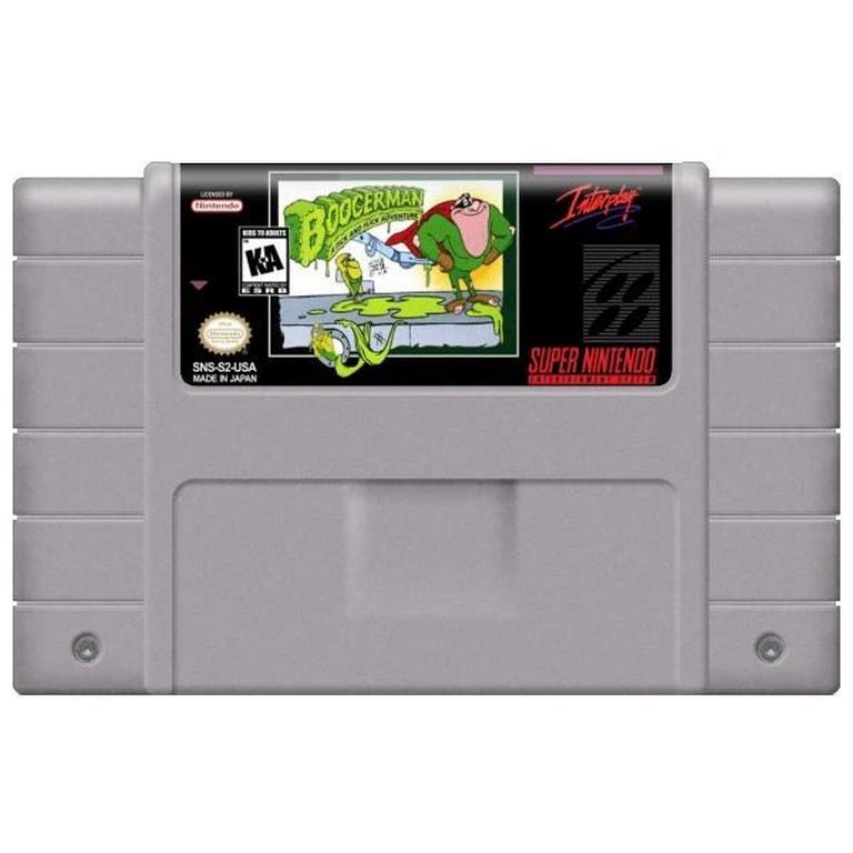 Boogerman: A Pick and Flick Adventure - Super Nintendo (SNES)