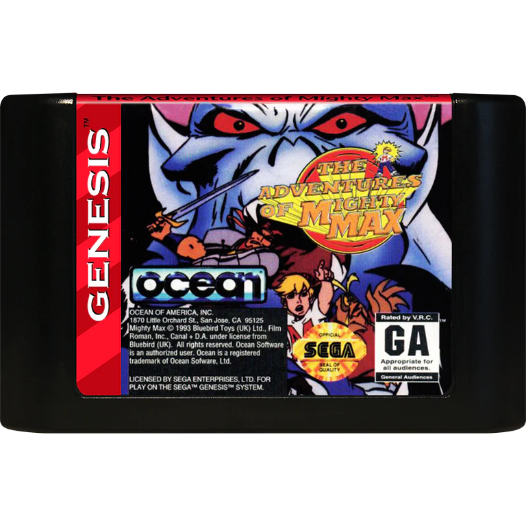 Adventures of Mighty Max - Sega Genesis
