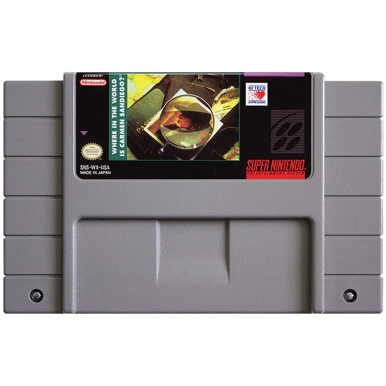 Where in the World is Carmen Sandiego? - Super Nintendo (SNES) (SNES)