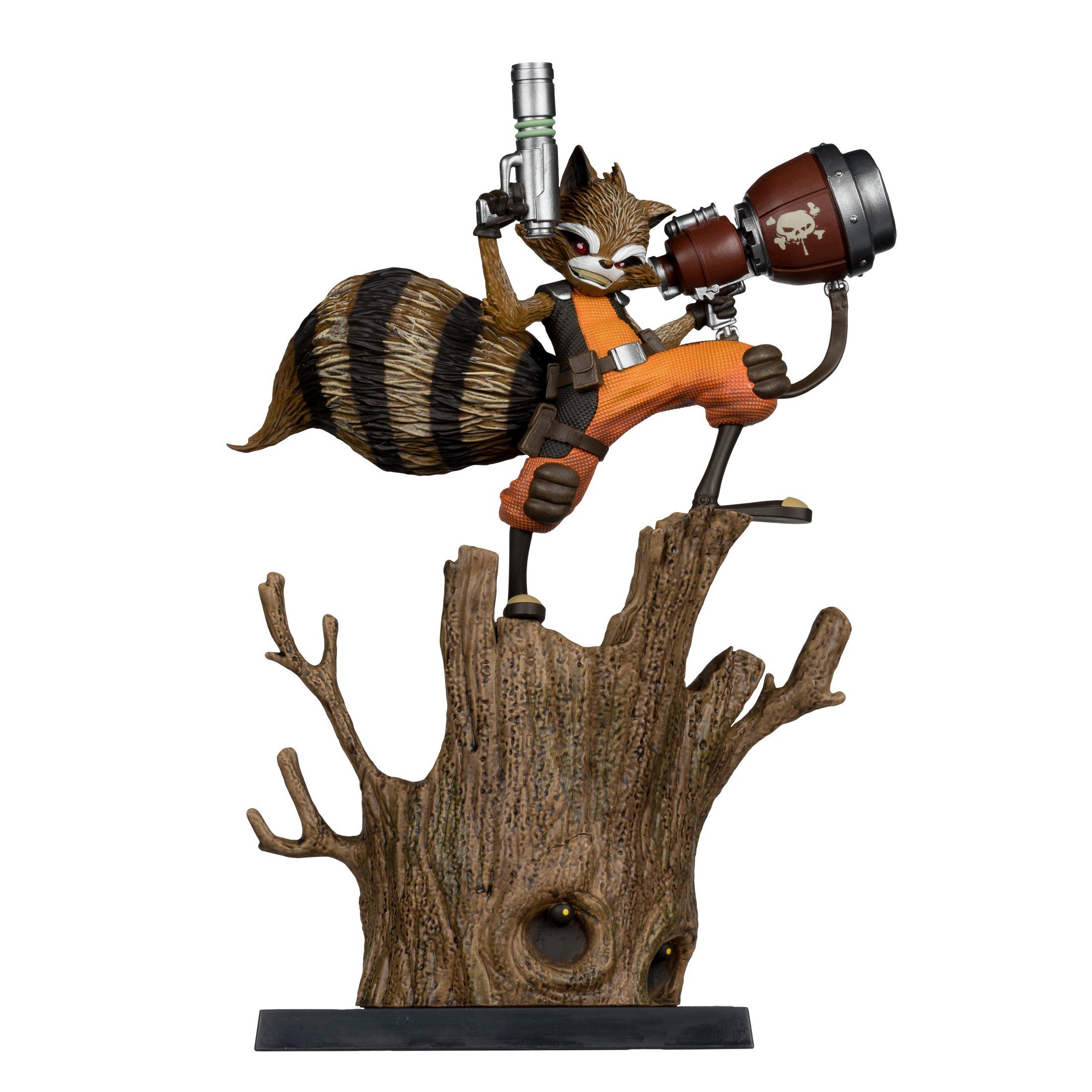 McFarlane Toys Collection Marvel Rocket Raccoon a Chasing Tale Rocket Raccoon 1:6th Scale Statue