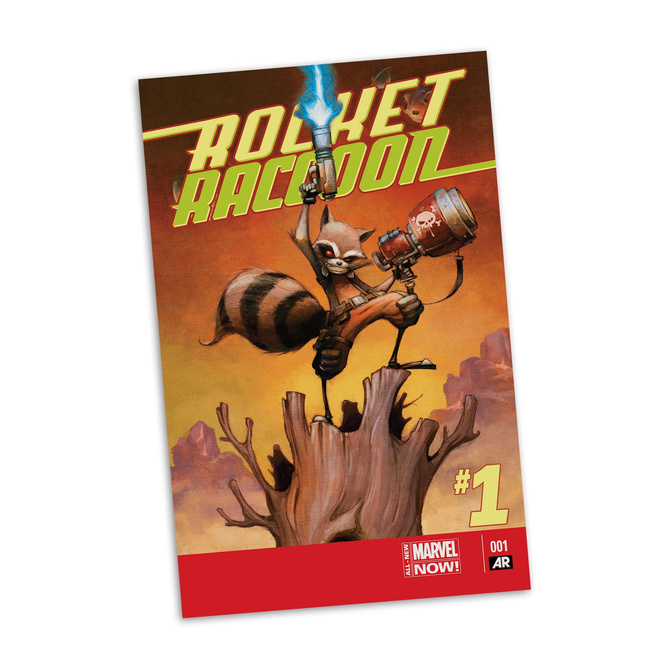 McFarlane Toys Collection Marvel Rocket Raccoon a Chasing Tale Rocket Raccoon 1:6th Scale Statue