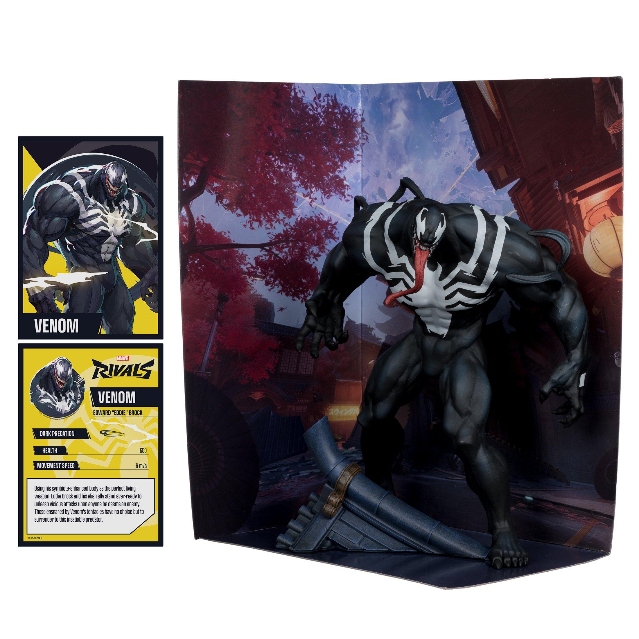 McFarlane Toys Marvel Rivals Collectibles Venom (Issue 1 Comic) 9.5-in Action Figure