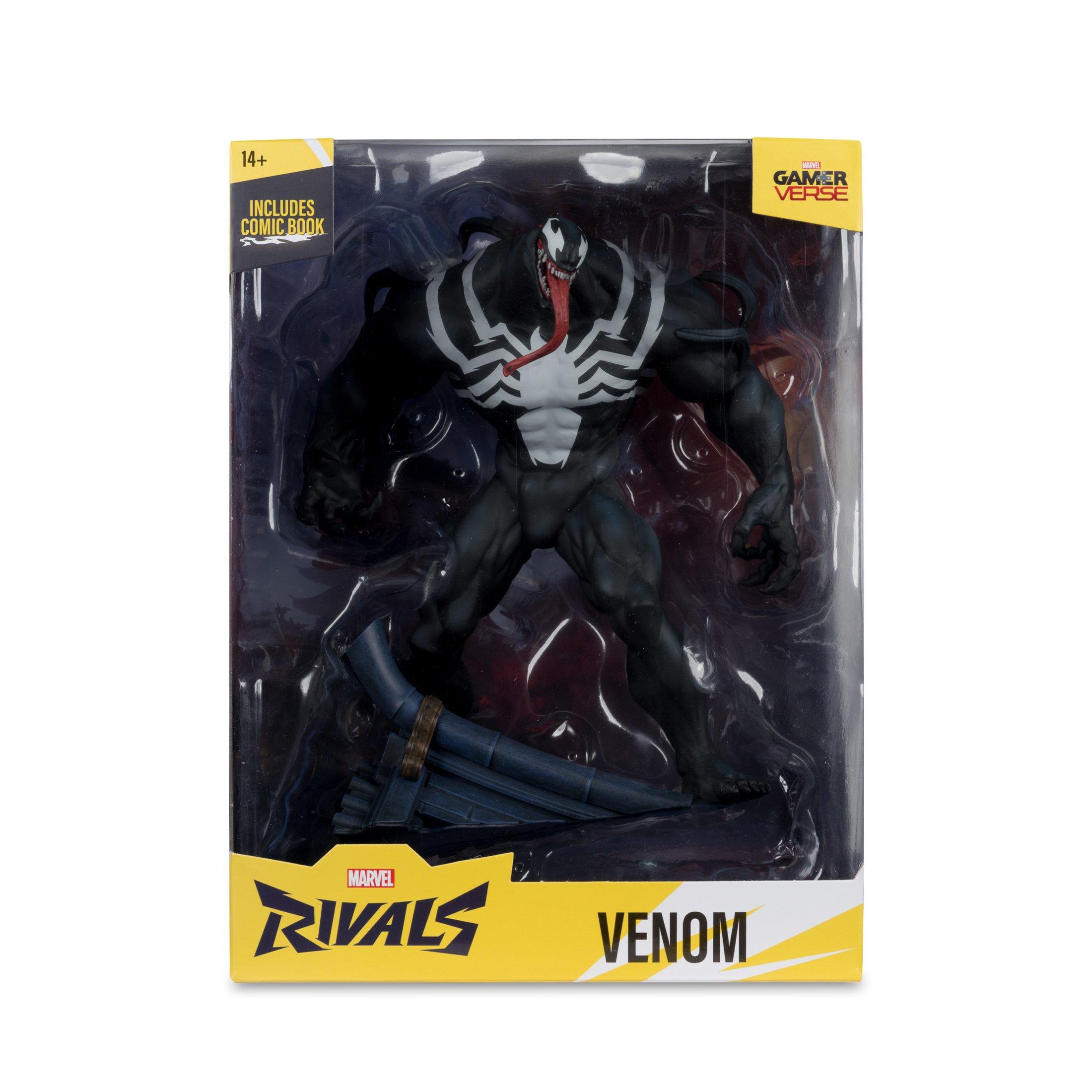 McFarlane Toys Marvel Rivals Collectibles Venom (Issue 1 Comic) 9.5-in Action Figure