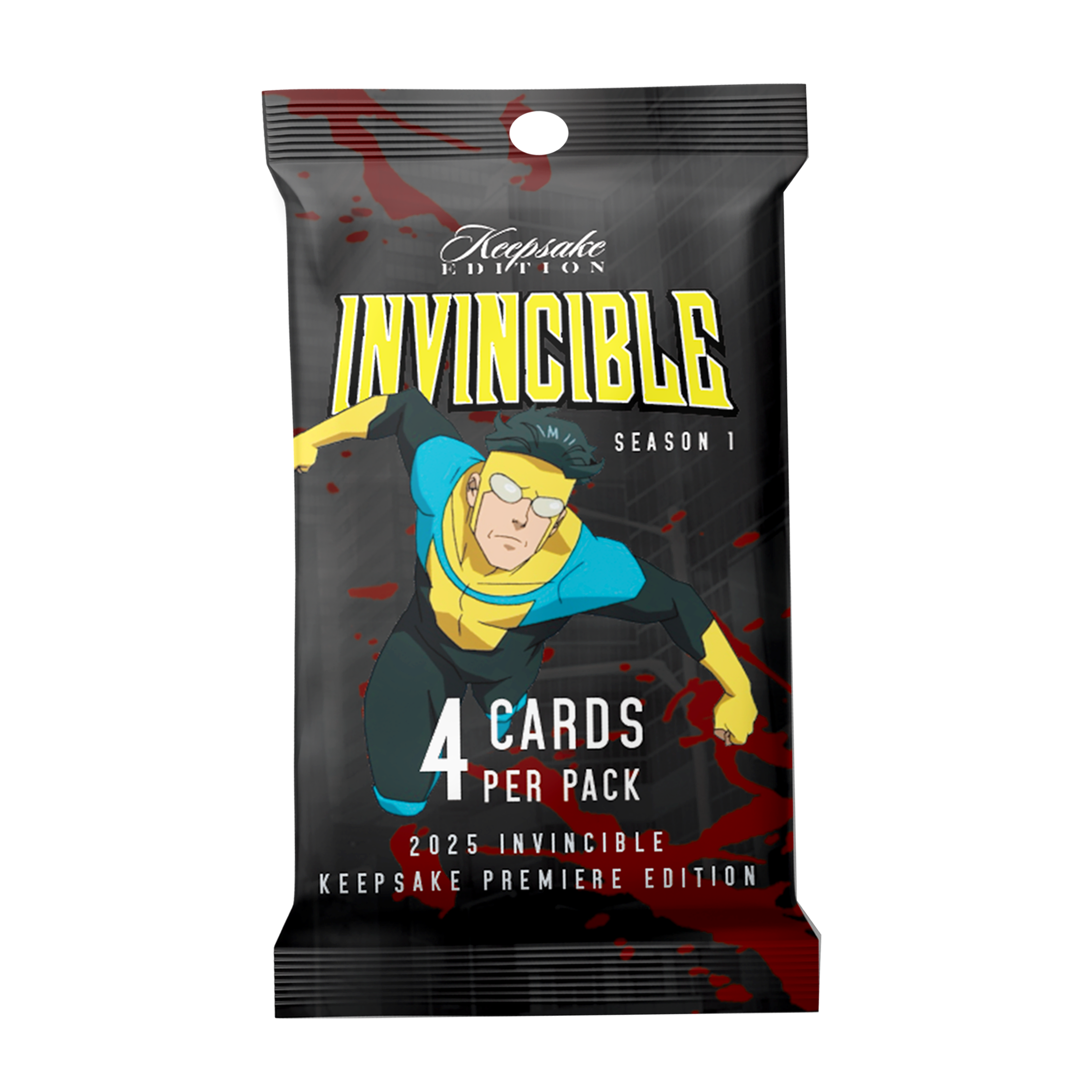 2025 Invincible Season 1 Keepsake Premiere Hanger Pack | GameStop