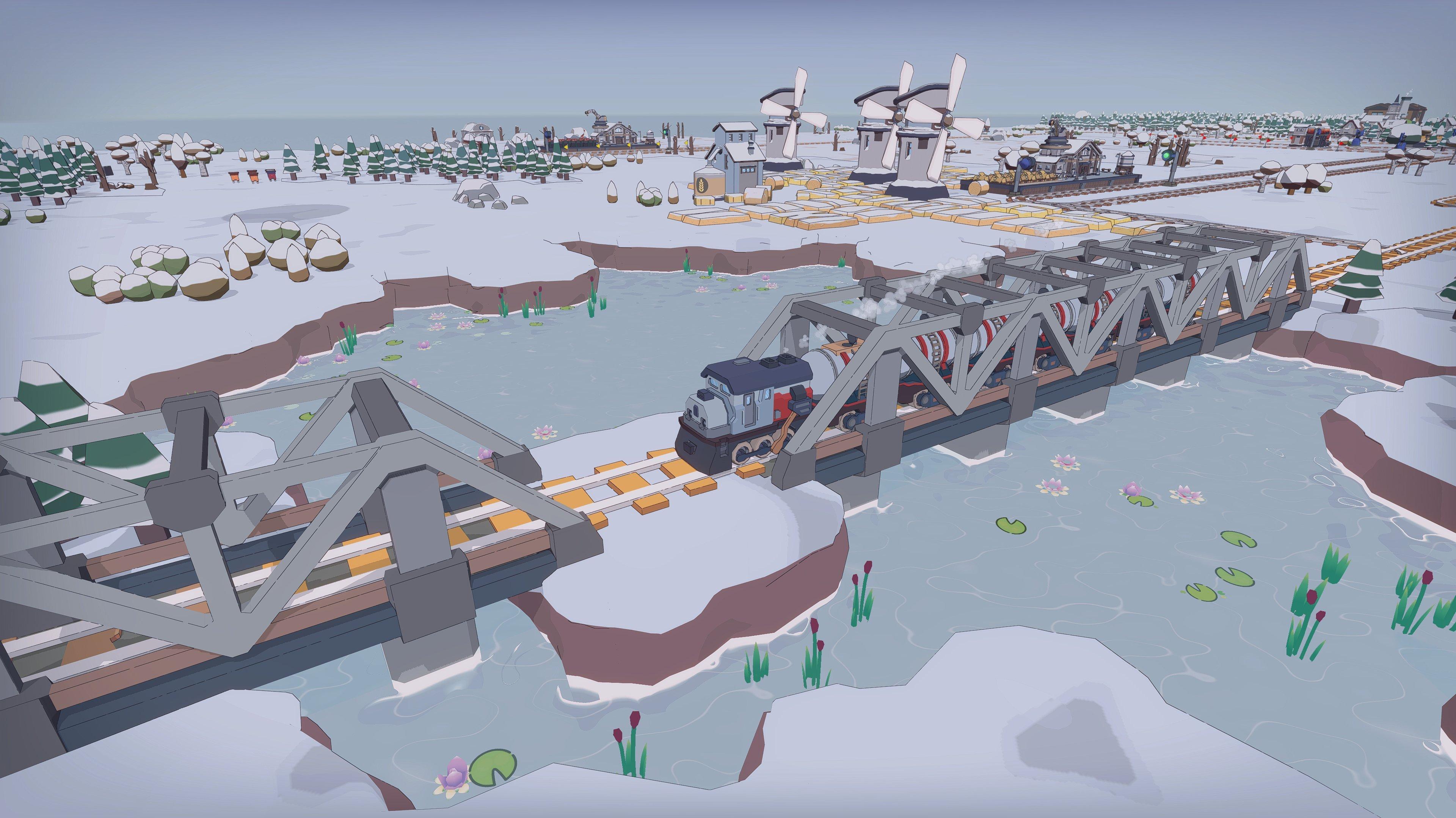 Super Loco World - Cozy Train Automation - PC Steam