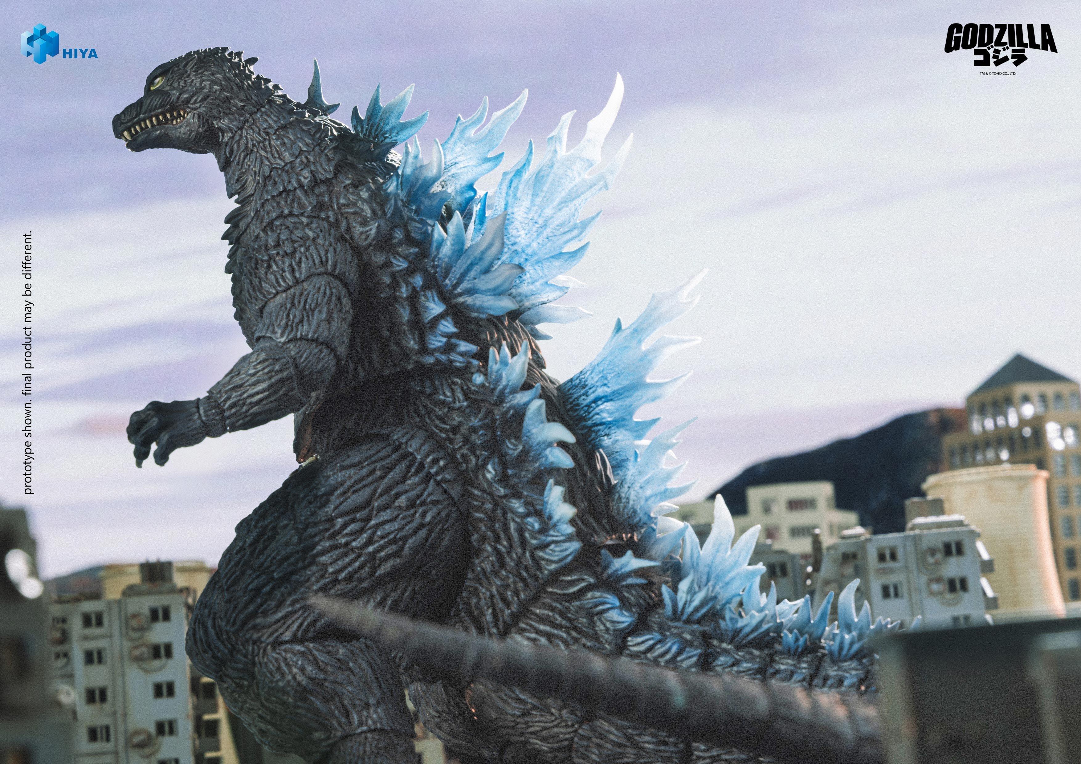 HIYA Exquisite Basic Series Godzilla Against Mechagodzilla (Heat Ray Ver.) 7-in Action Figure