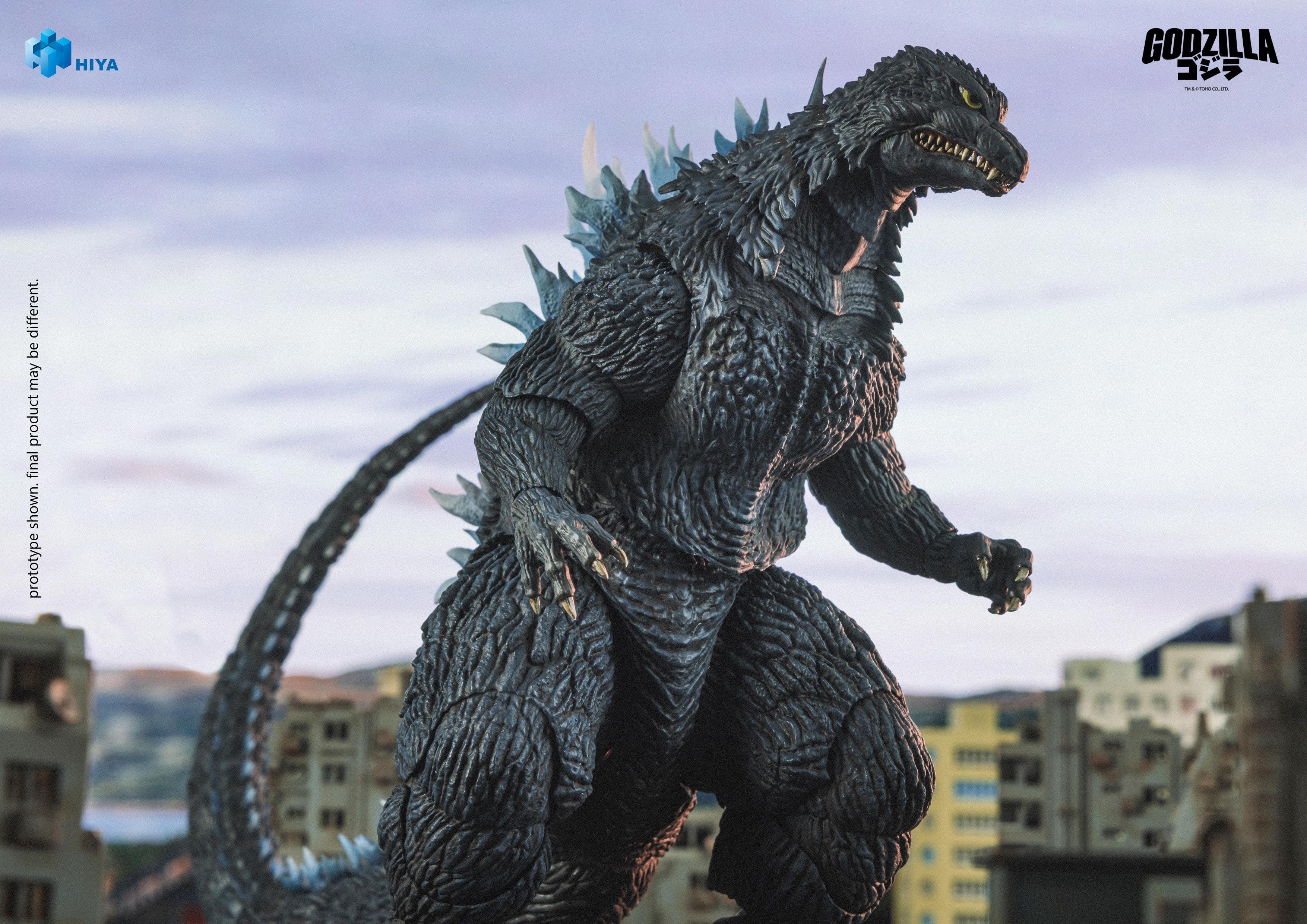 HIYA Exquisite Basic Series Godzilla Against Mechagodzilla (Heat Ray Ver.) 7-in Action Figure