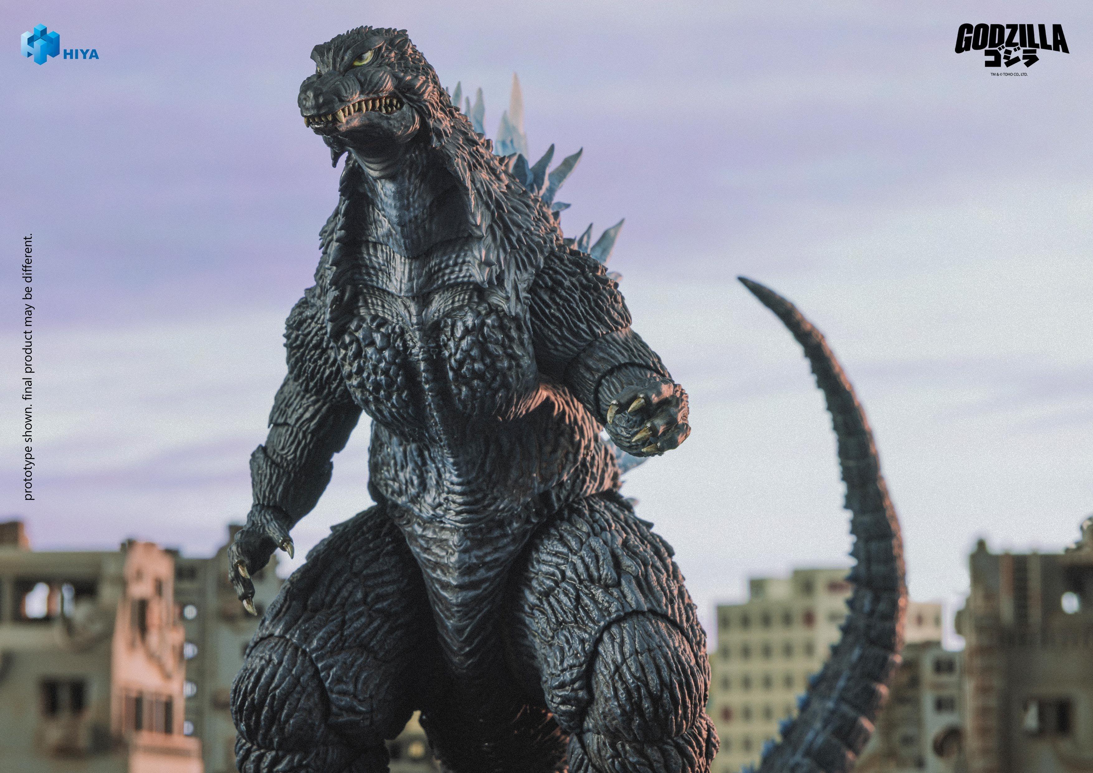 HIYA Exquisite Basic Series Godzilla Against Mechagodzilla (Heat Ray Ver.) 7-in Action Figure