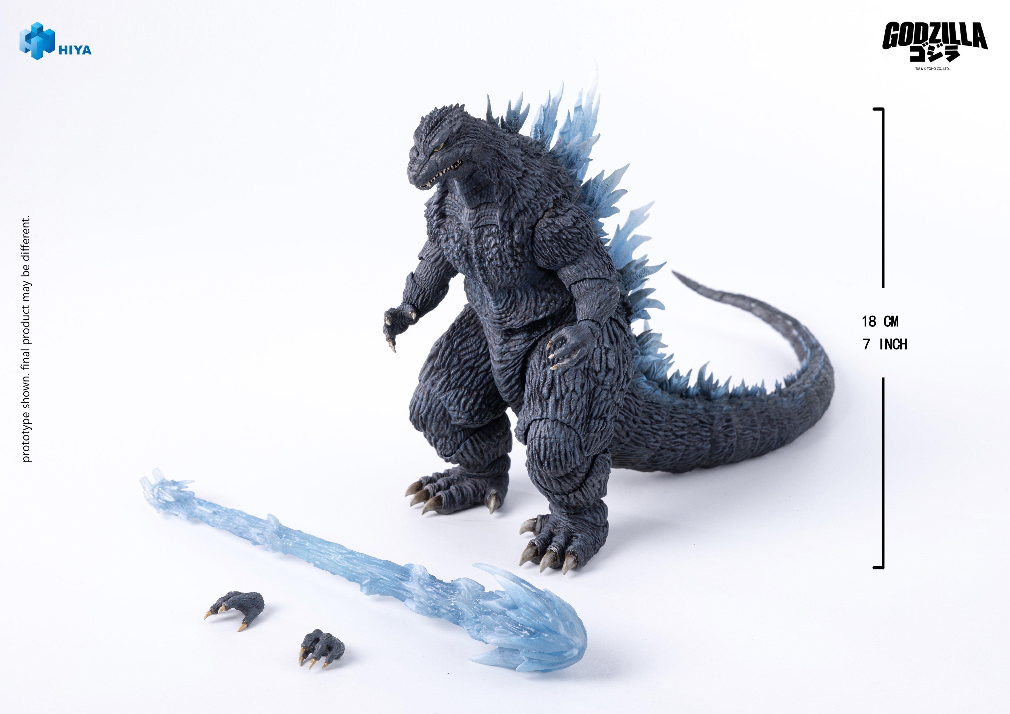 HIYA Exquisite Basic Series Godzilla Against Mechagodzilla (Heat Ray Ver.) 7-in Action Figure