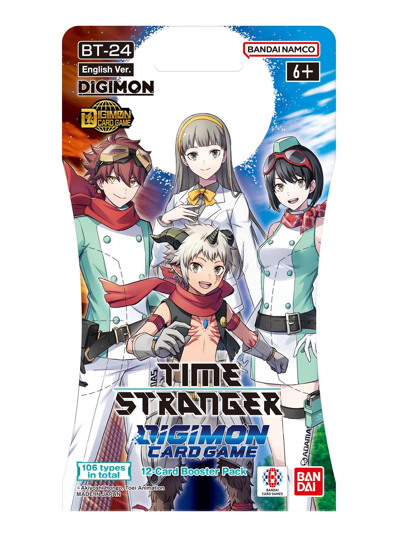DIGIMON CARD GAME プロモーションパック　タイムストレンジャー Digimon Card Game: Time Stranger Booster Pack (BT-24) | GameStop