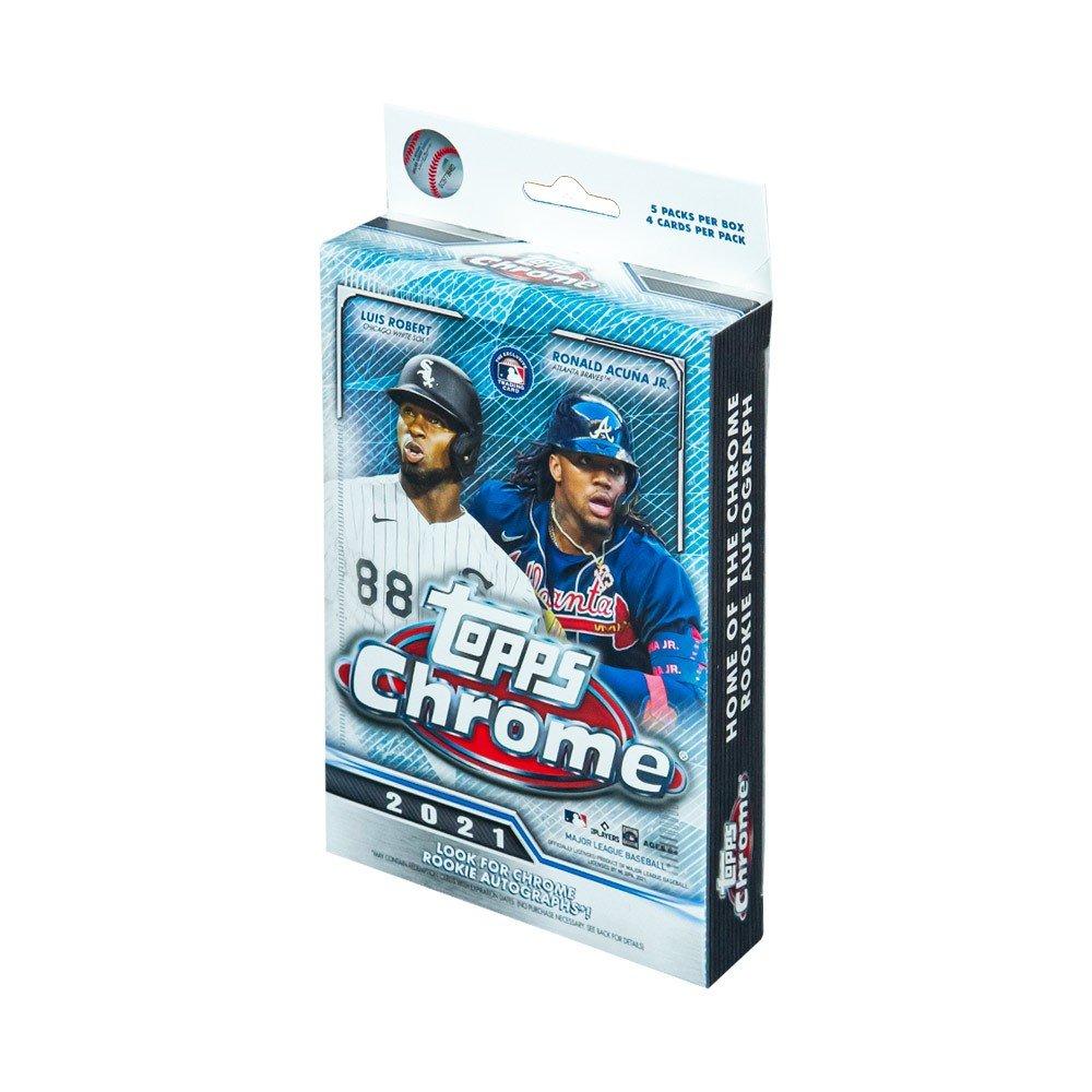 2021 Topps Chrome MLB Baseball Hanger Box | GameStop