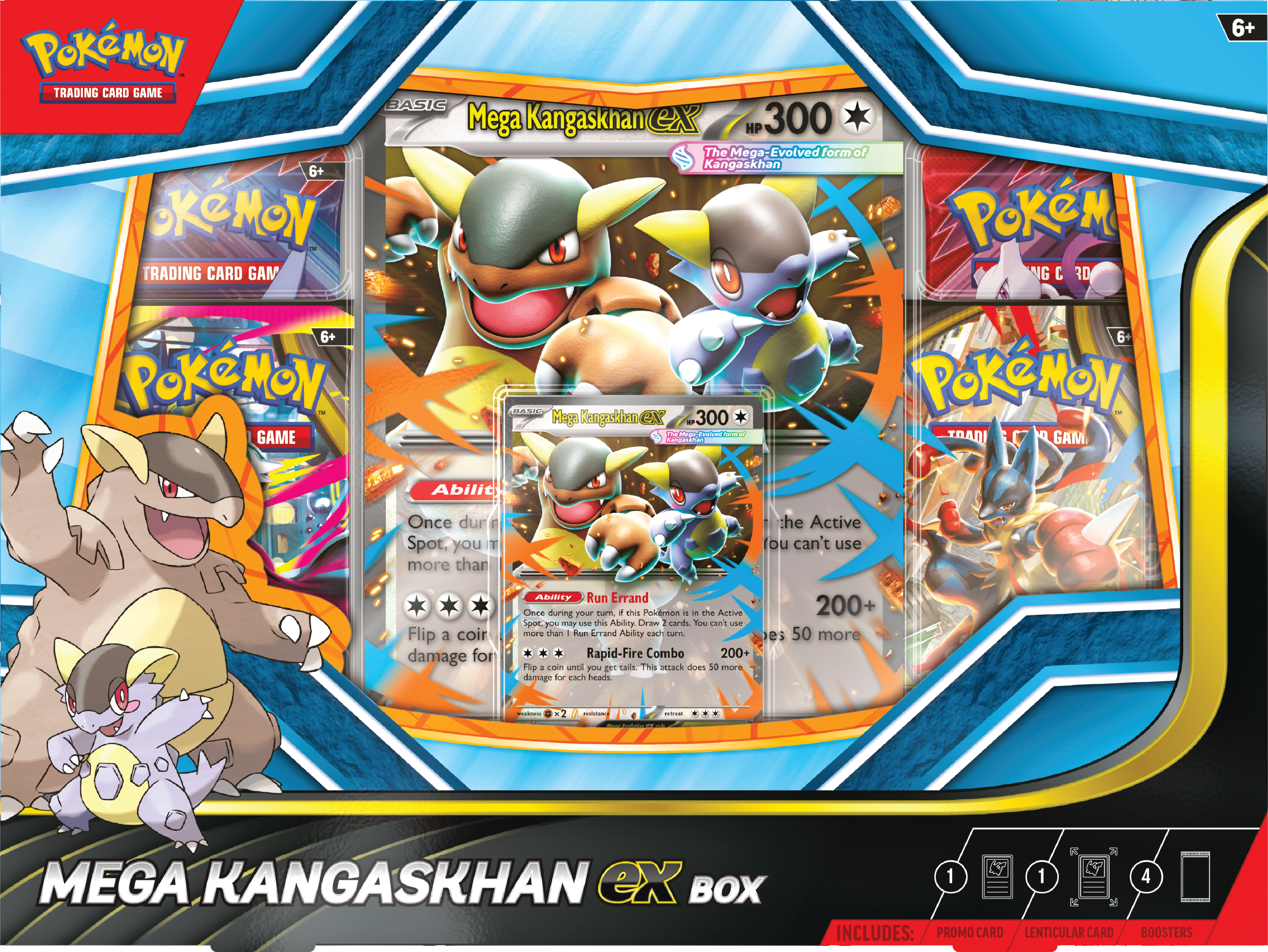 Pokemon Trading Card Game: Mega Kangaskhan ex Box