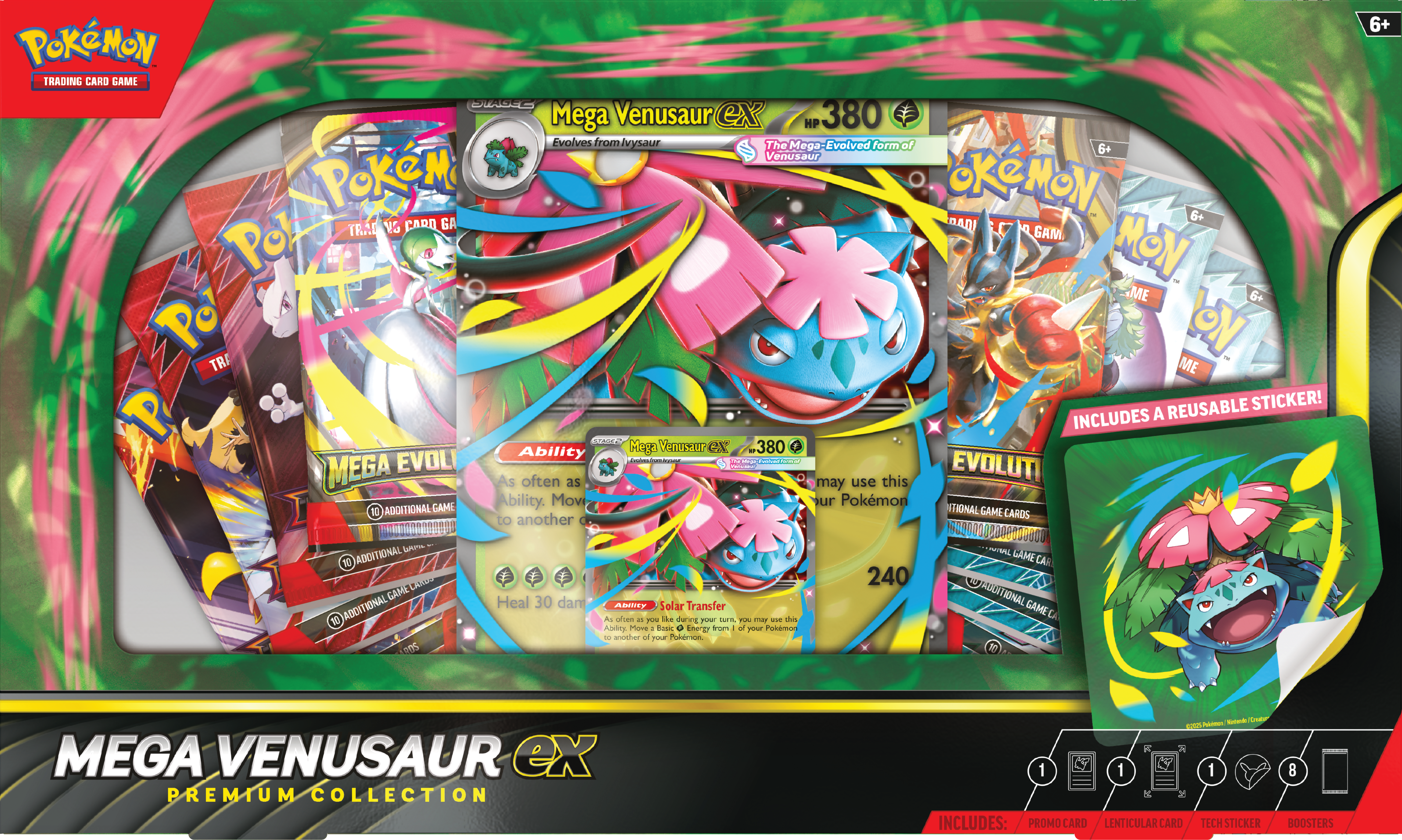 Pokemon Trading Card Game: Mega Venusaur ex Premium Collection
